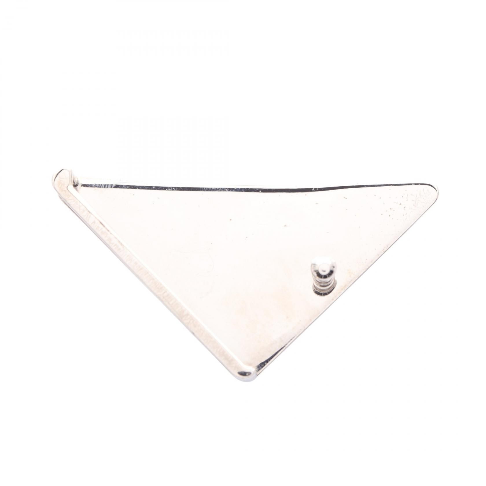 Triangle Logo Metal Belt Buckle — view 2