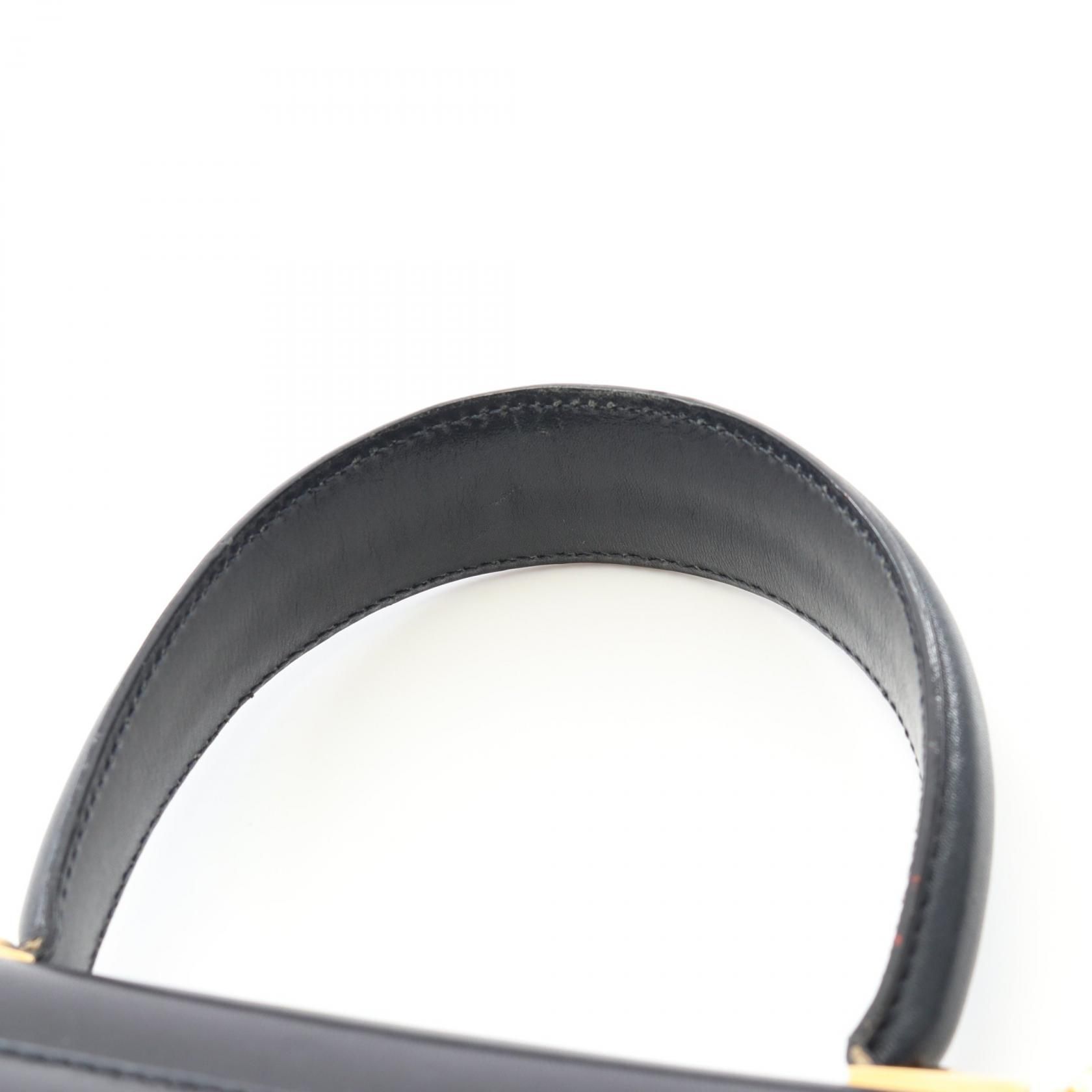 Gancini Top Handle Bag w/Strap — view 11