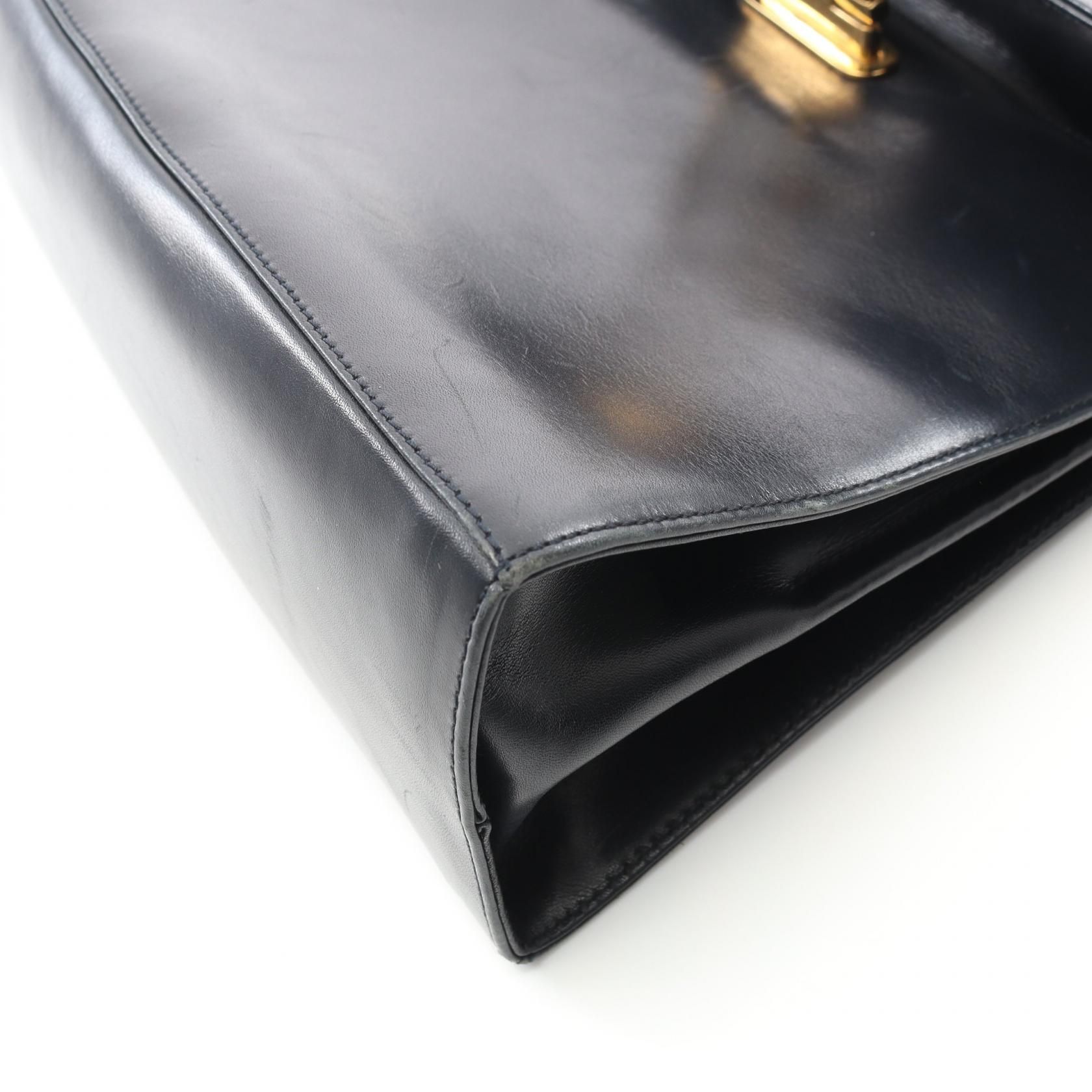 Gancini Top Handle Bag w/Strap — view 7