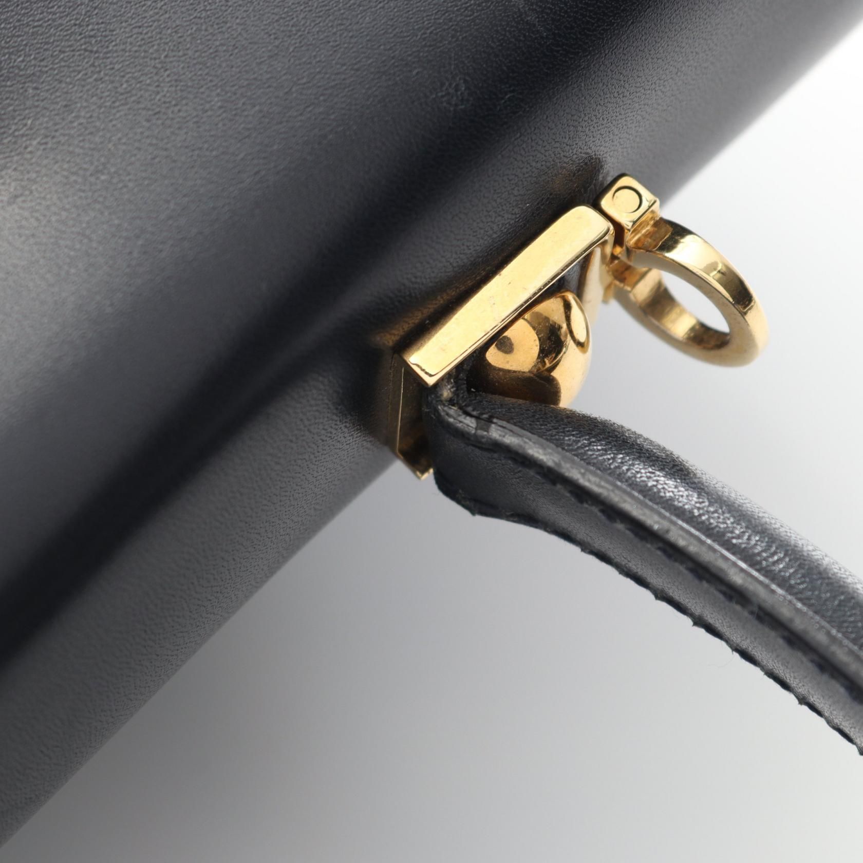 Gancini Top Handle Bag w/Strap — view 8