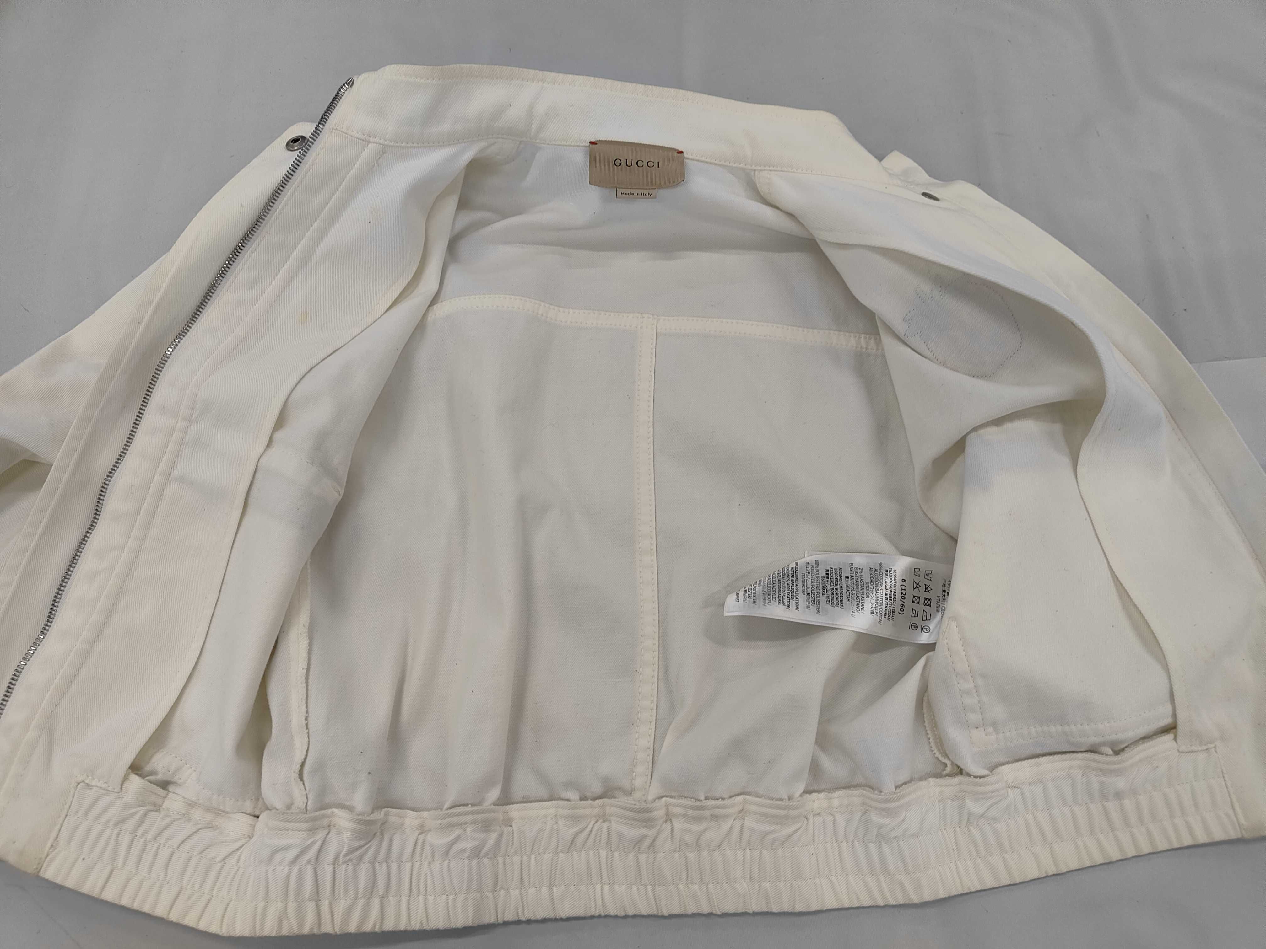 Kids Denim Zip Jacket, Size 6 — view 3