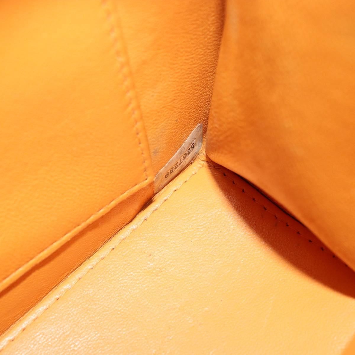 Lambskin Leather Embroidered Logo Tote — view 12