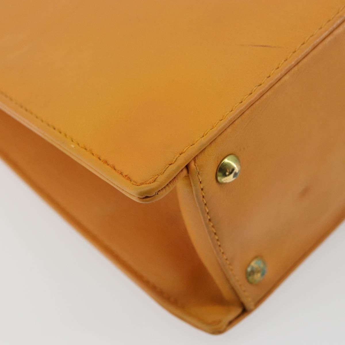 Lambskin Leather Embroidered Logo Tote — view 16