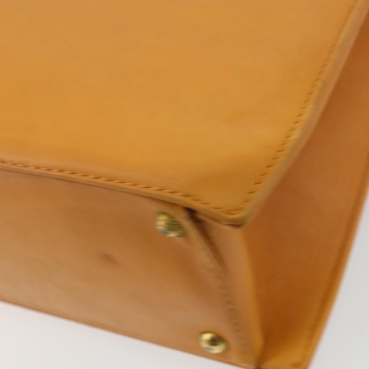 Lambskin Leather Embroidered Logo Tote — view 17