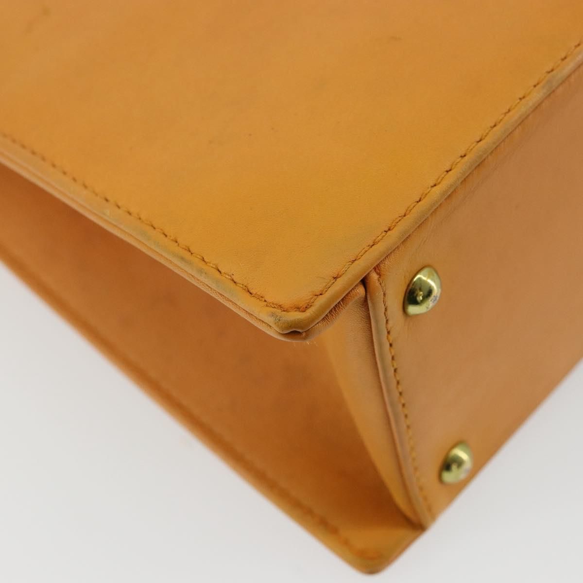Lambskin Leather Embroidered Logo Tote — view 8