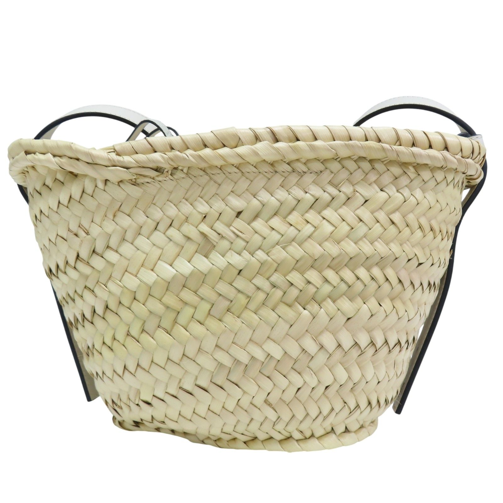 Raffia Drawstring Bucket Bag — view 2