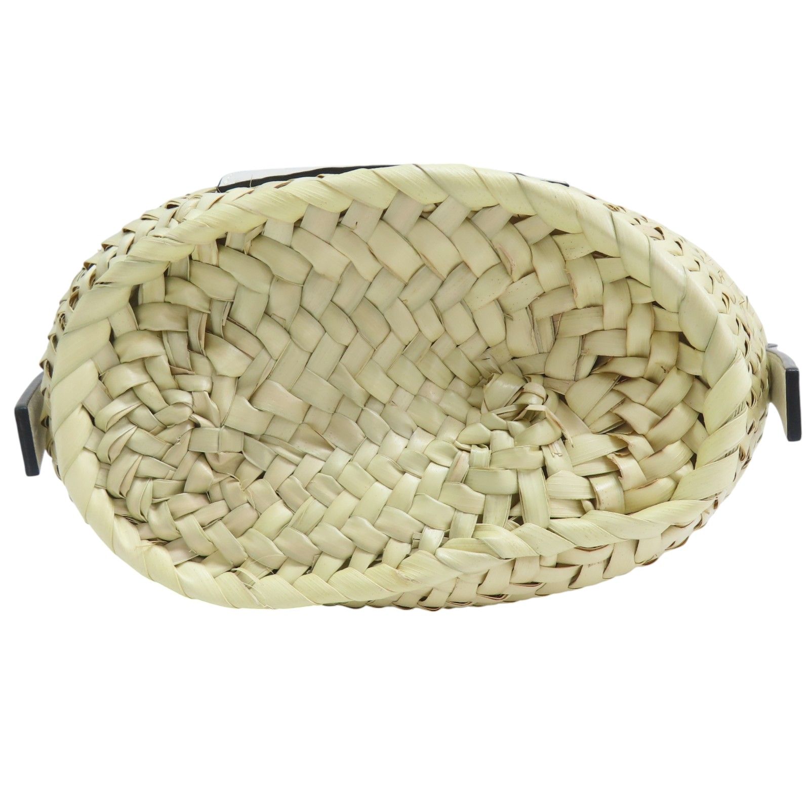 Raffia Drawstring Bucket Bag — view 4