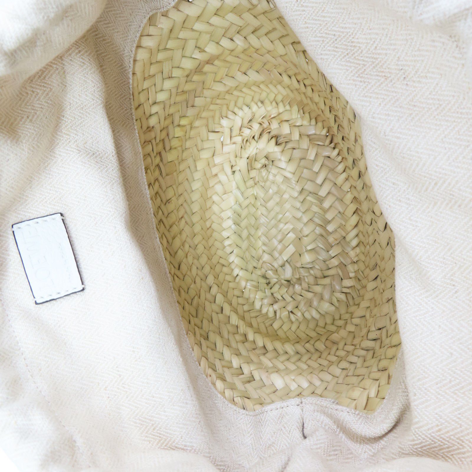 Raffia Drawstring Bucket Bag — view 5