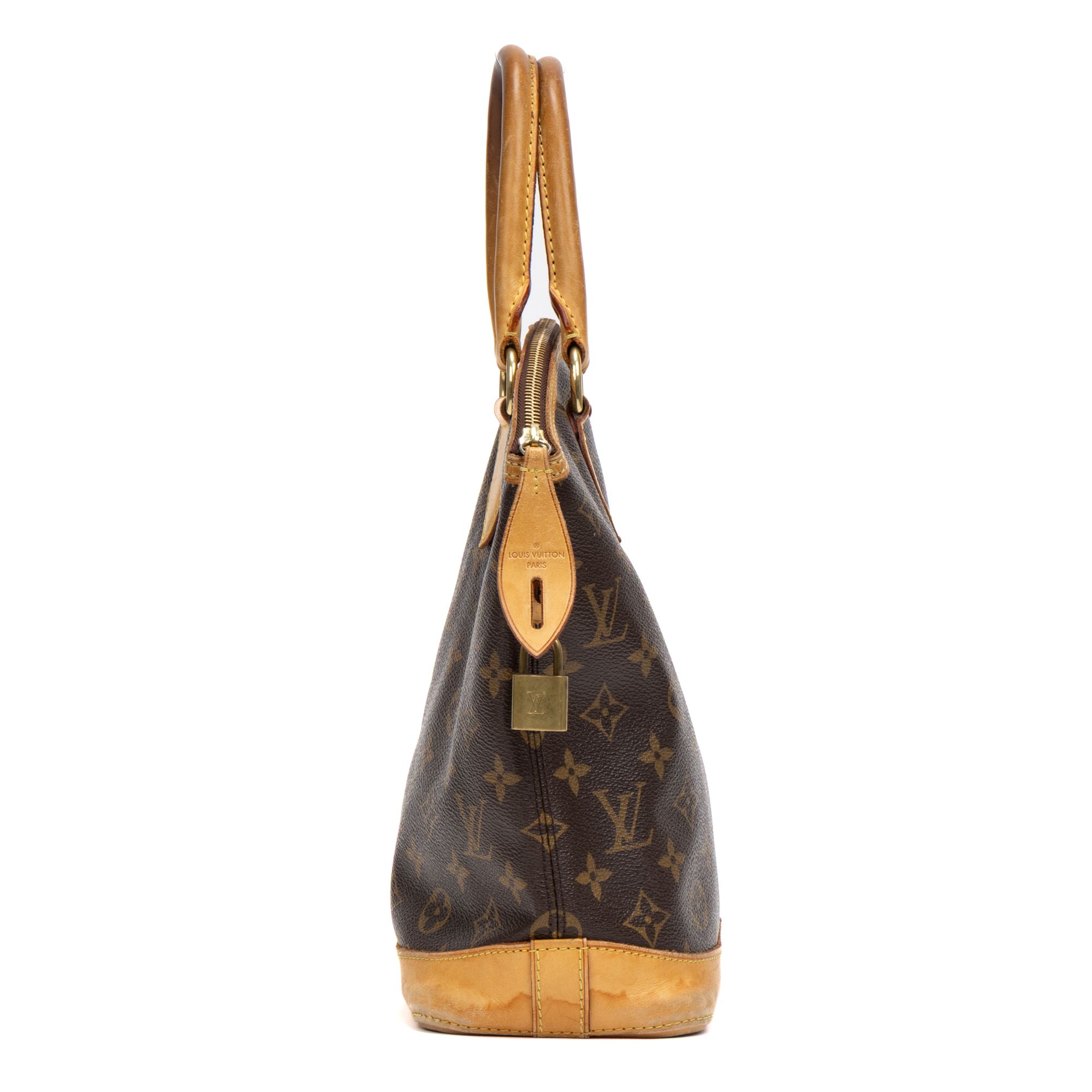 Lock it Petit  Monogram Canvas — view 3