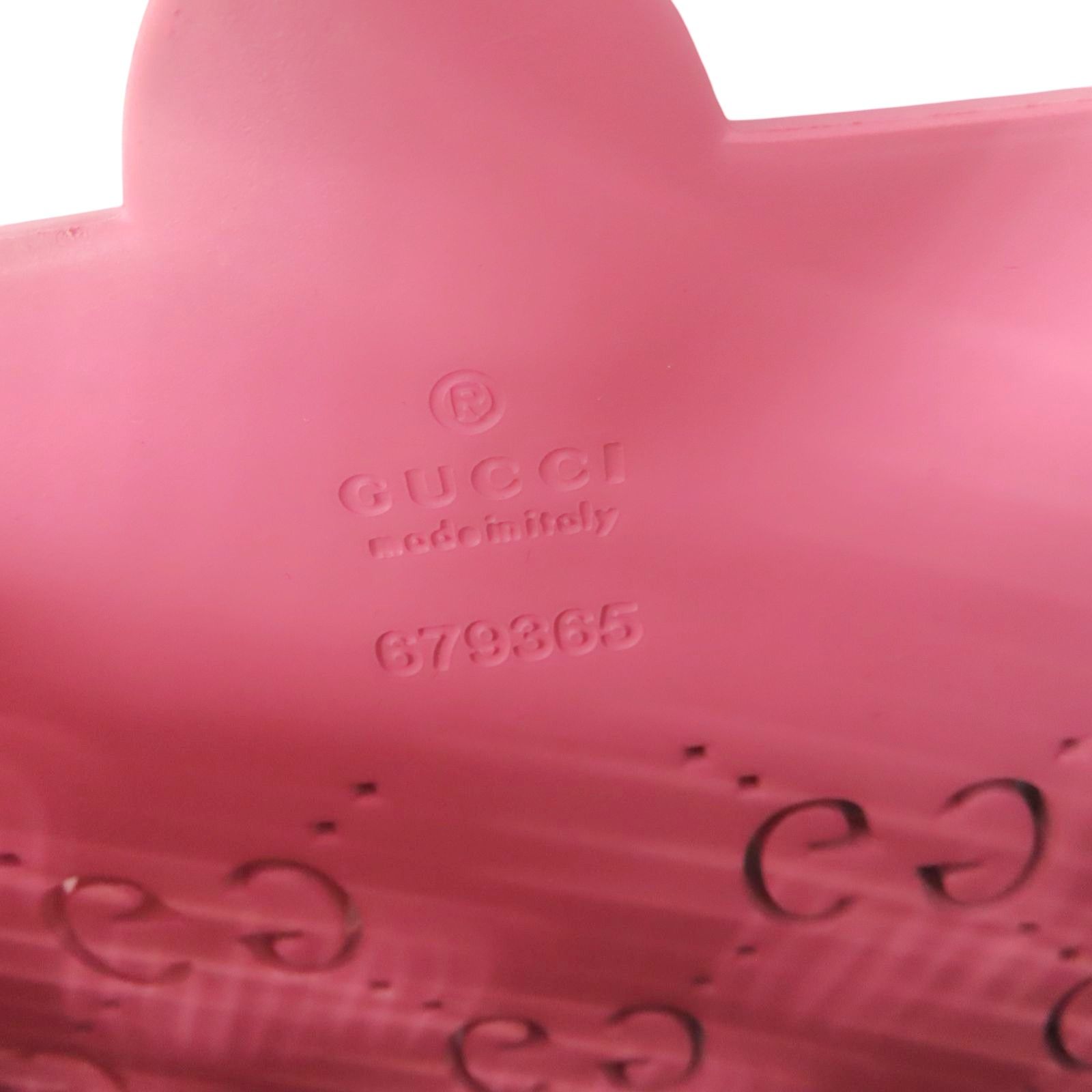 GG Rubber Tote Handbag — view 4