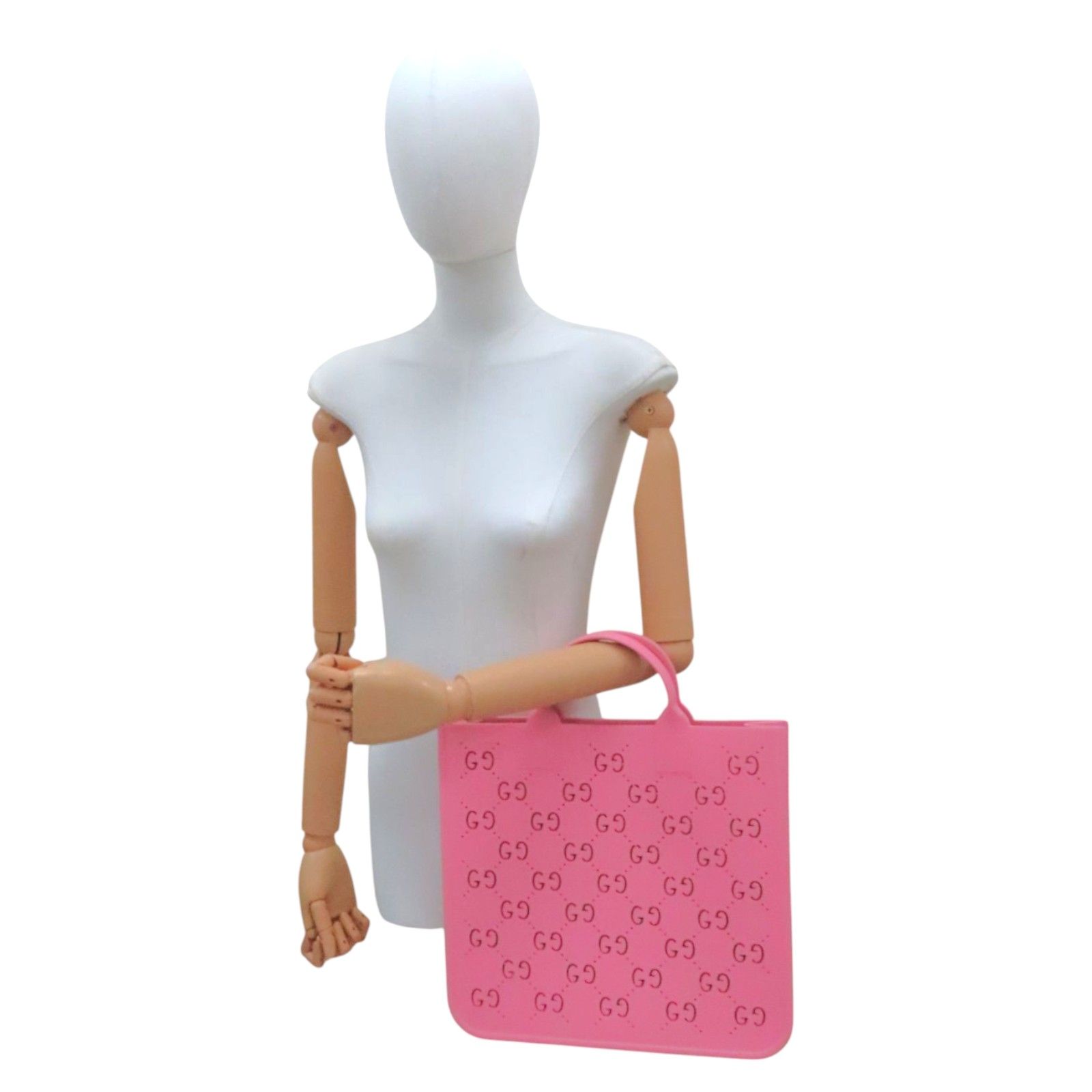 GG Rubber Tote Handbag — view 5