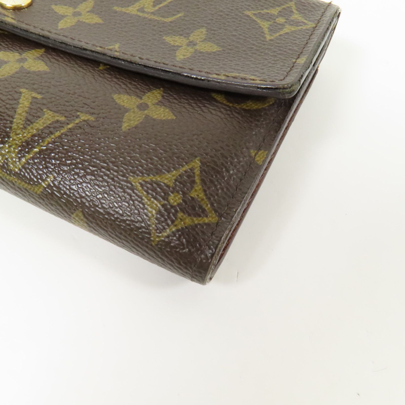 Monogram Long Wallet Brown Bifoldpurse M 61734 — view 11