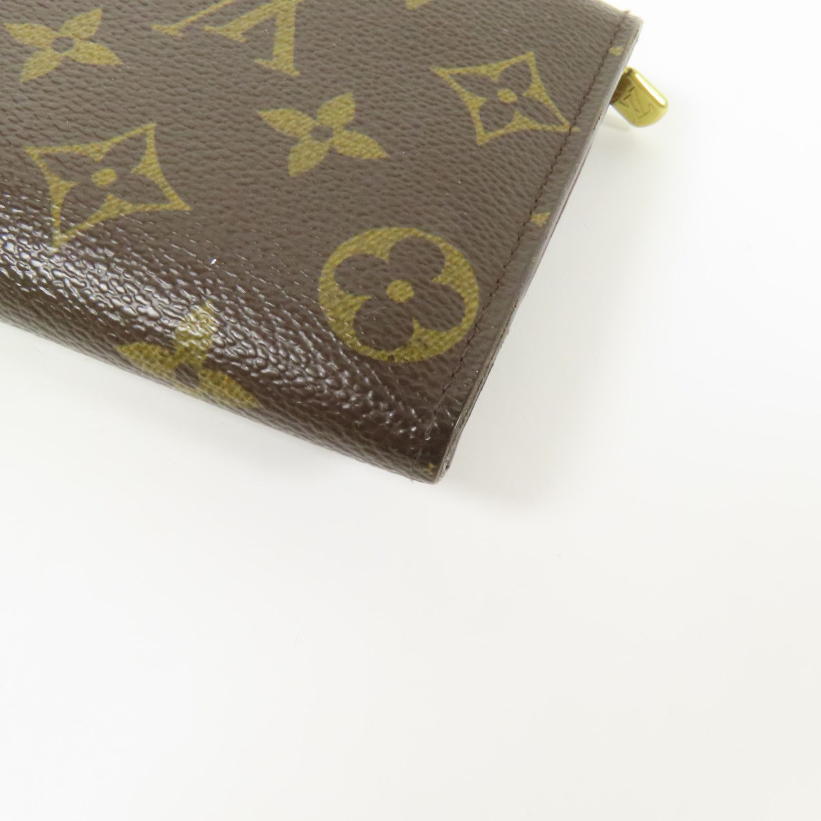 Monogram Long Wallet Brown Bifoldpurse M 61734 — view 13