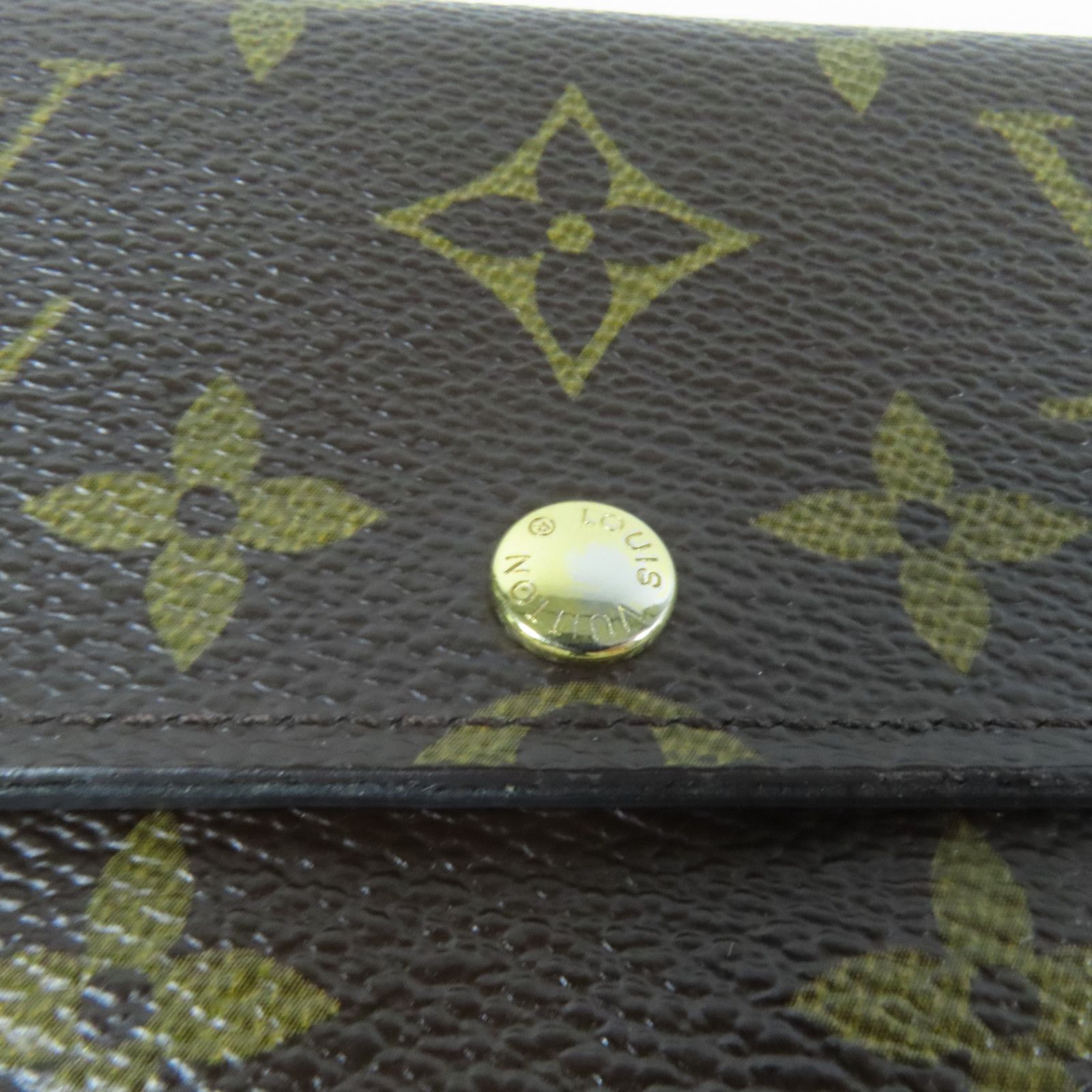 Monogram Long Wallet Brown Bifoldpurse M 61734 — view 14