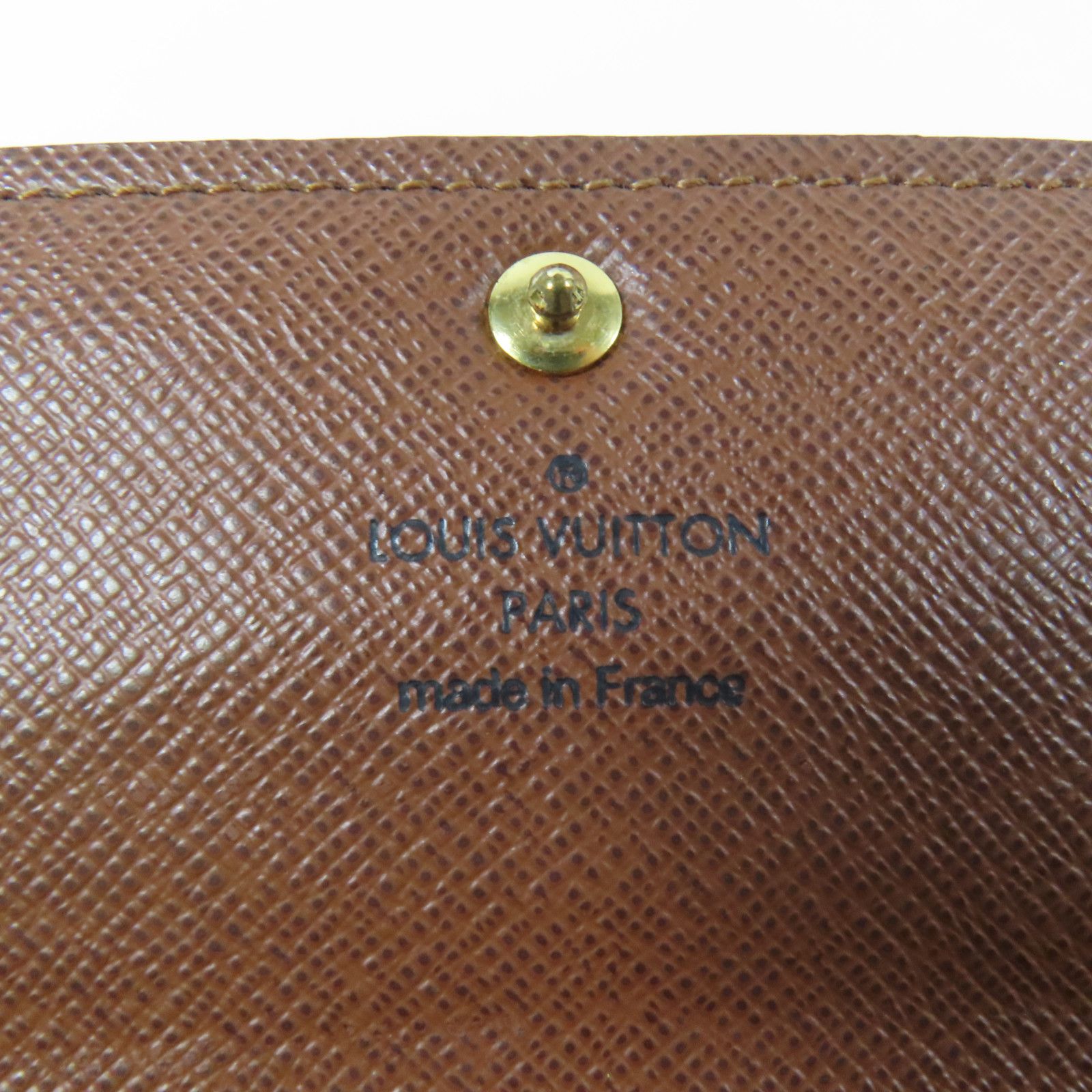Monogram Long Wallet Brown Bifoldpurse M 61734 — view 6