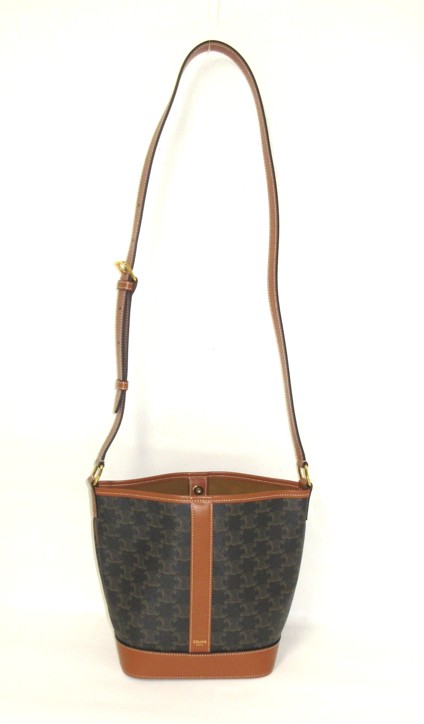Triomphe Small Bucket Bag — view 2