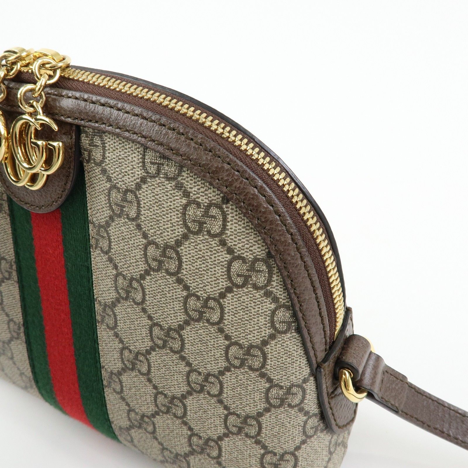 GG Supreme Small Ophidia Dome Shoulder Bag — view 16