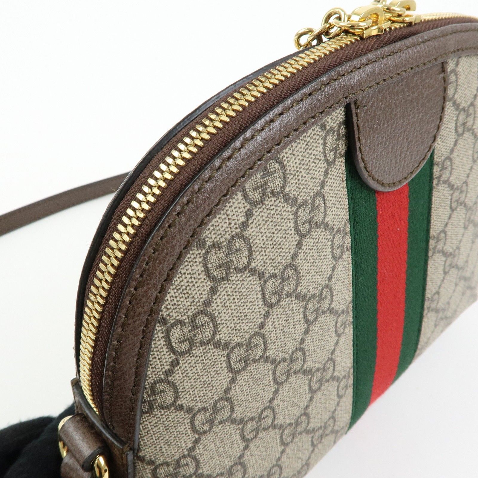 GG Supreme Small Ophidia Dome Shoulder Bag — view 17