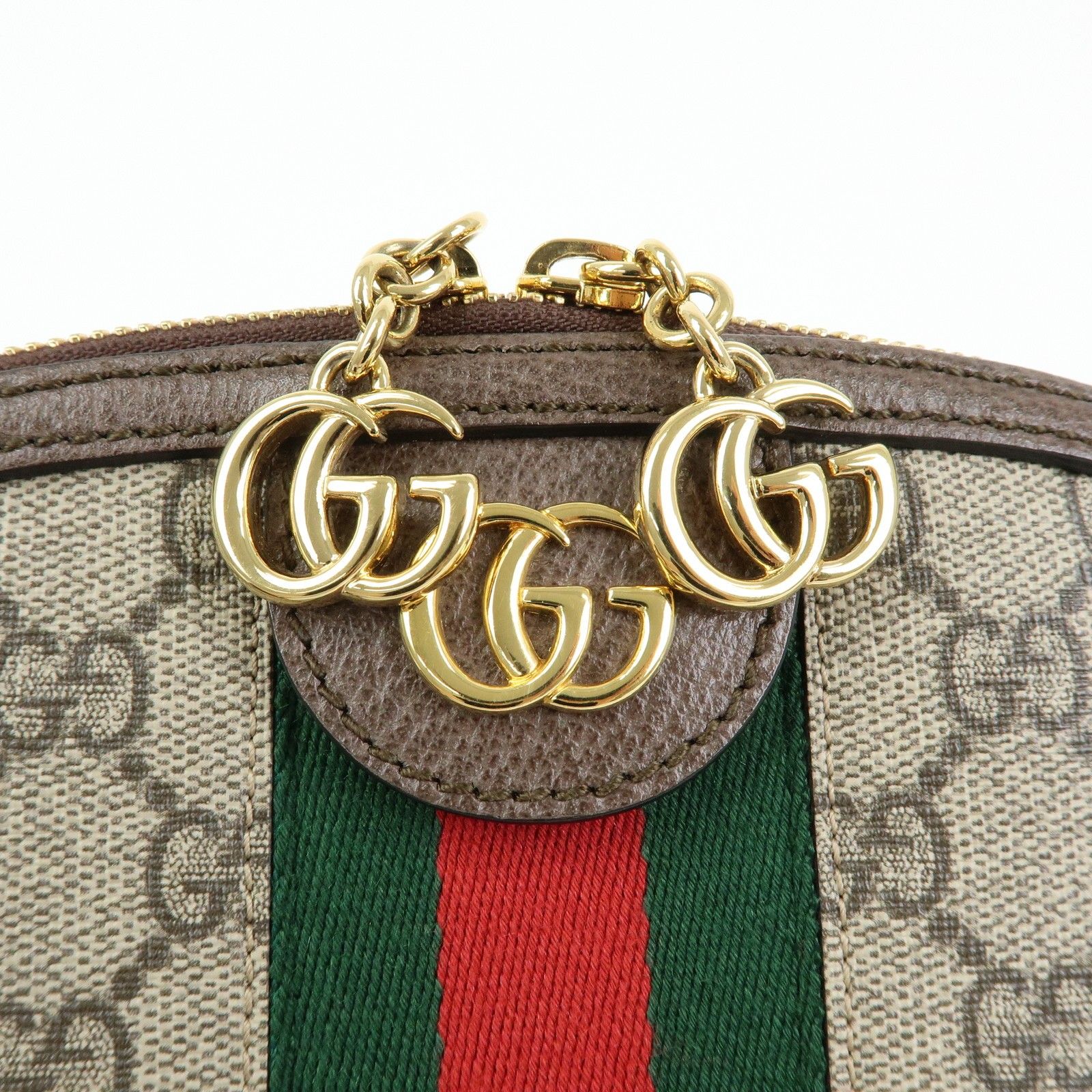 GG Supreme Small Ophidia Dome Shoulder Bag — view 18