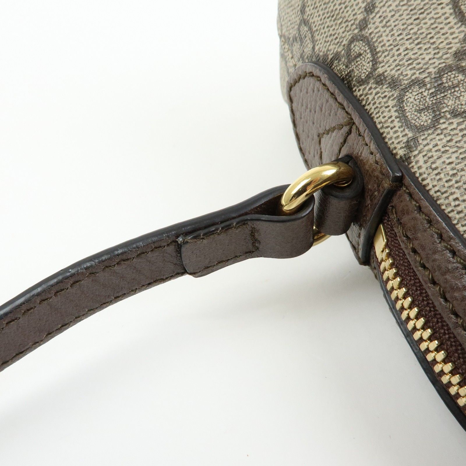 GG Supreme Small Ophidia Dome Shoulder Bag — view 10