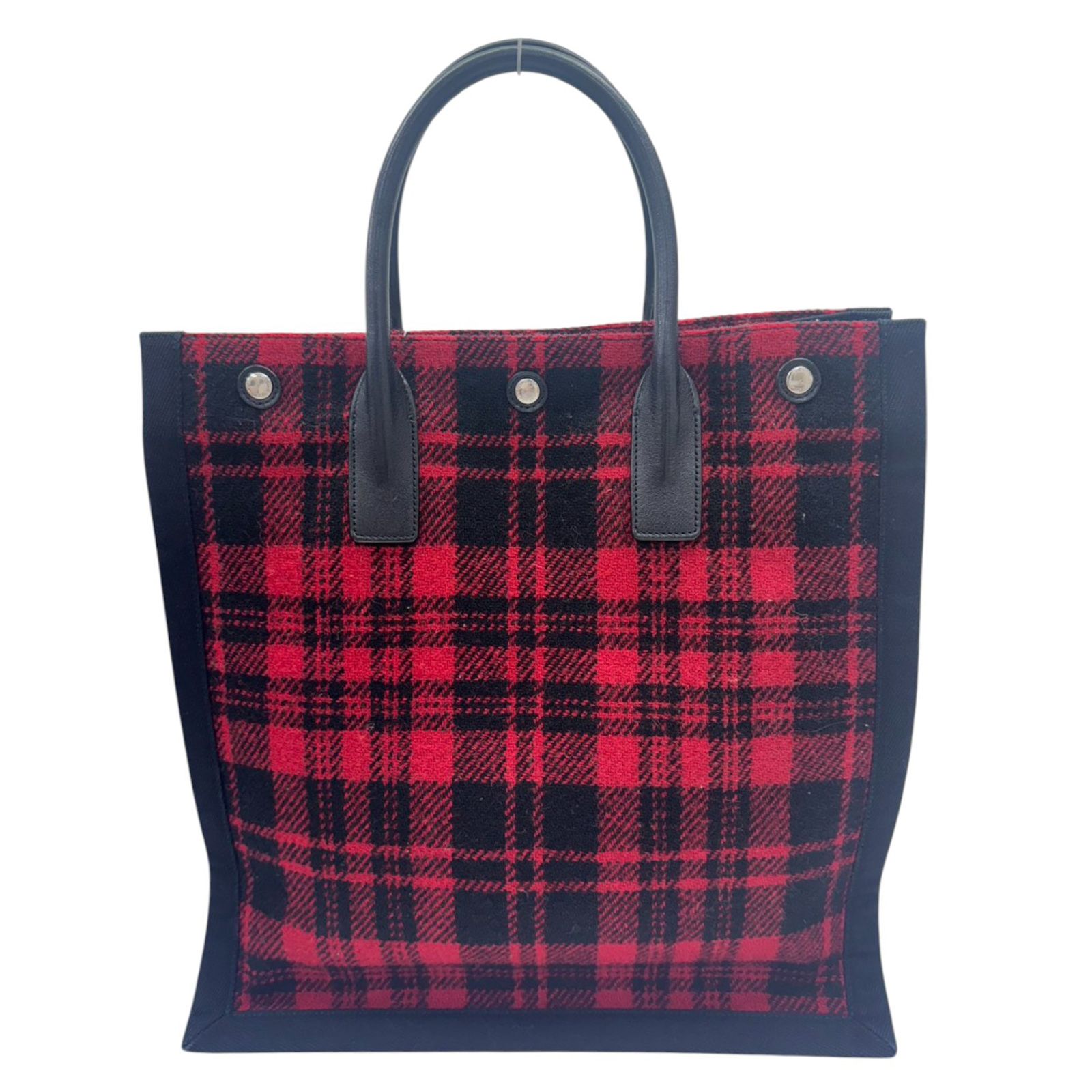 Rive Gauche Handbag Wool and Leather — view 2