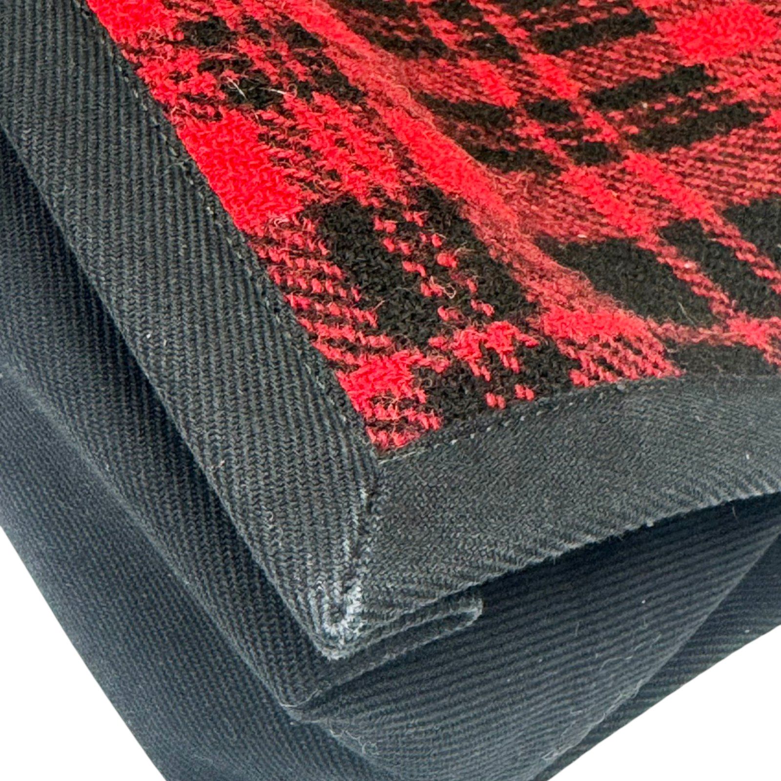 Rive Gauche Handbag Wool and Leather — view 12