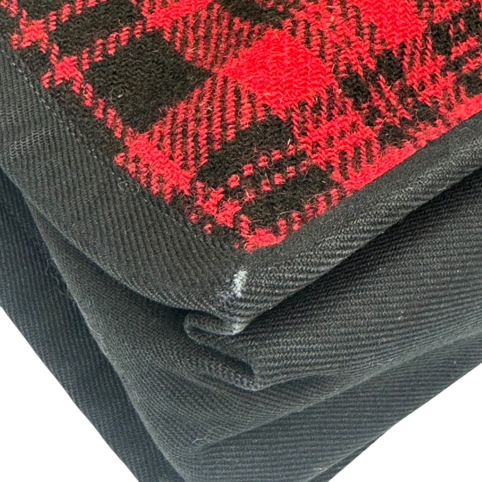 Rive Gauche Handbag Wool and Leather — view 13