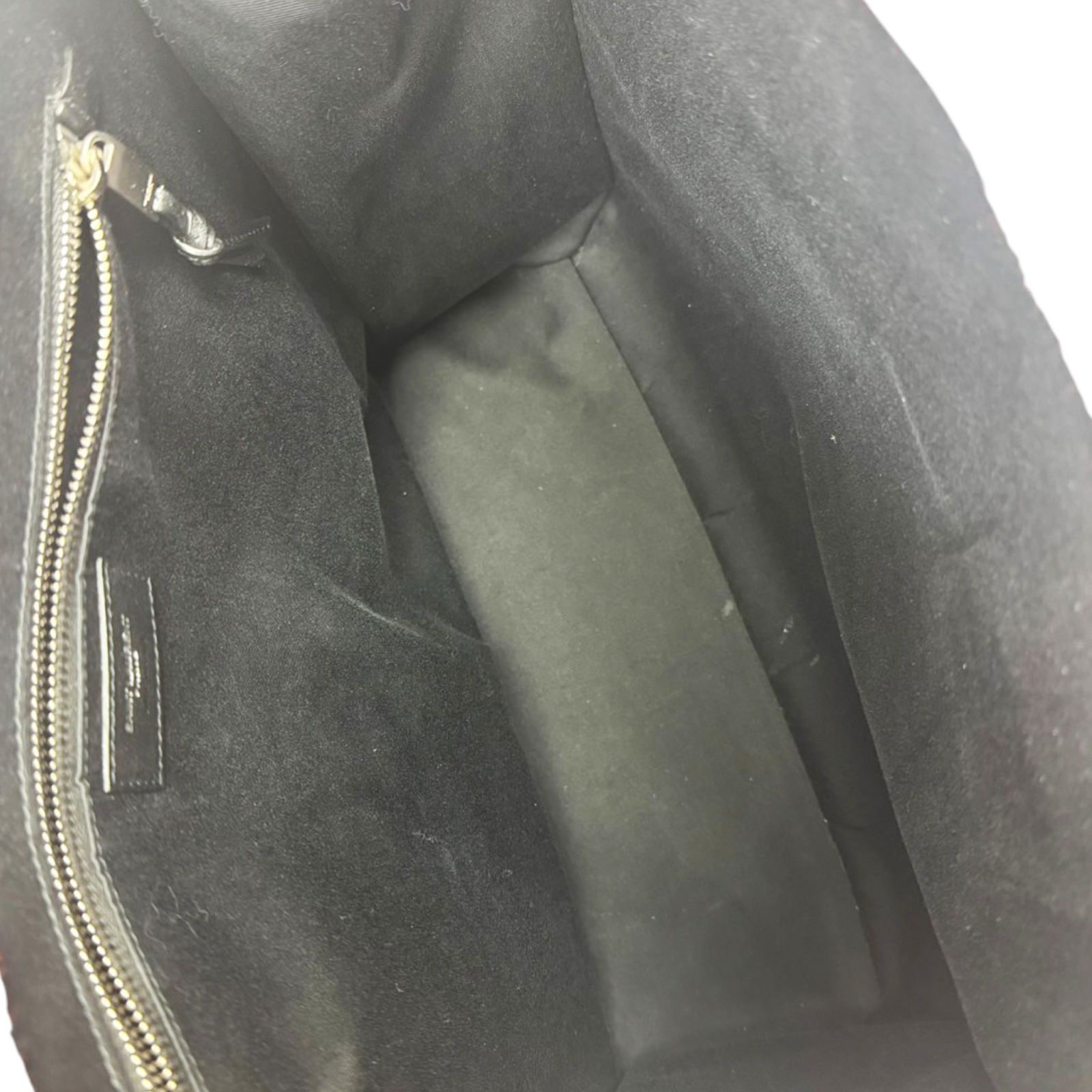 Rive Gauche Handbag Wool and Leather — view 5