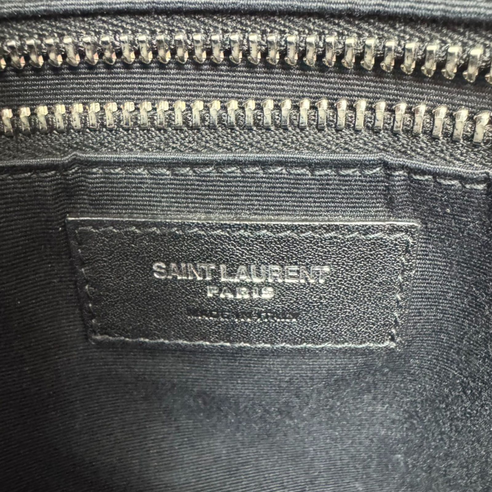 Rive Gauche Handbag Wool and Leather — view 7