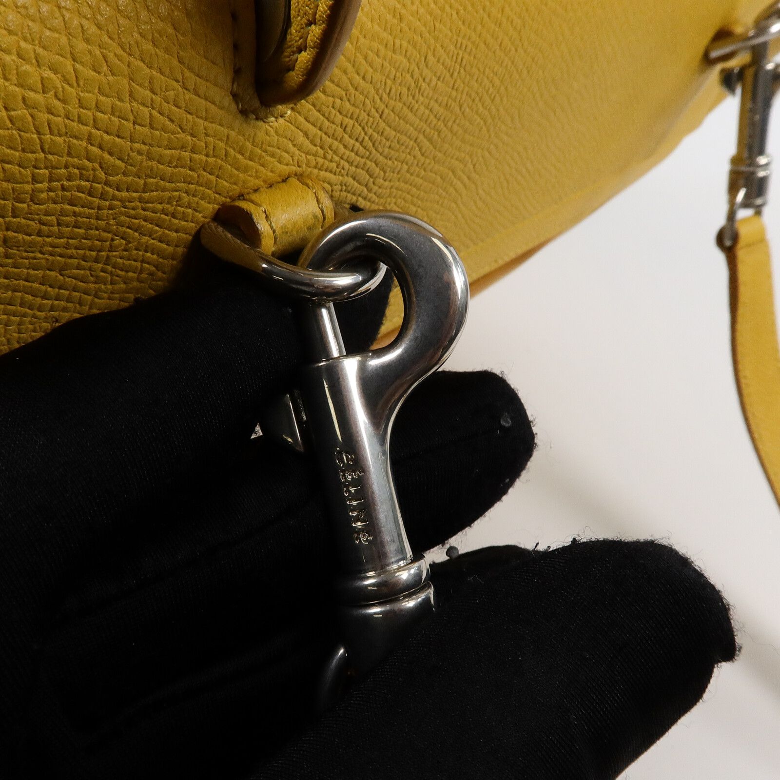 Cowhide Leather Mini Belt Bag Hand-handed Shoulder And Back Bag 2way Shoulder Bag Yellow Calfskin (cowhid — view 7