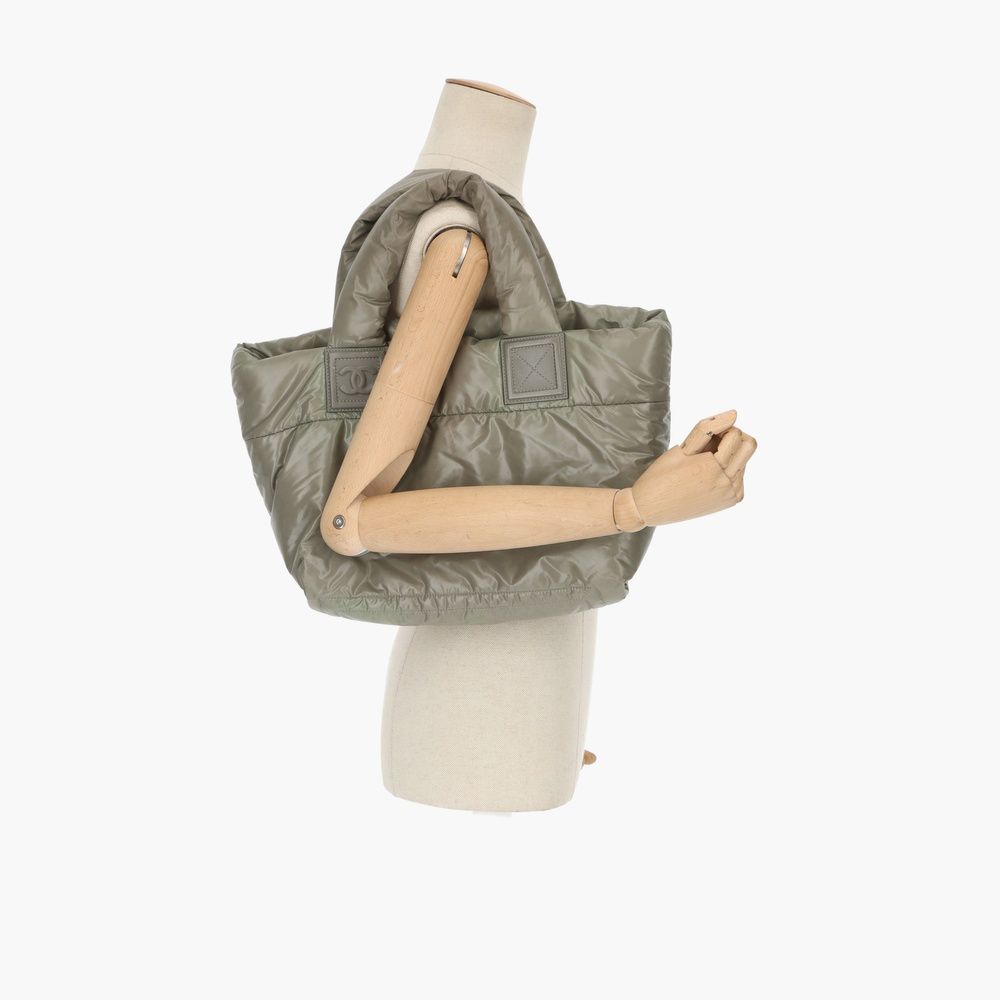 Chanel Coco Cocoon Nylon Tote Bag — view 11