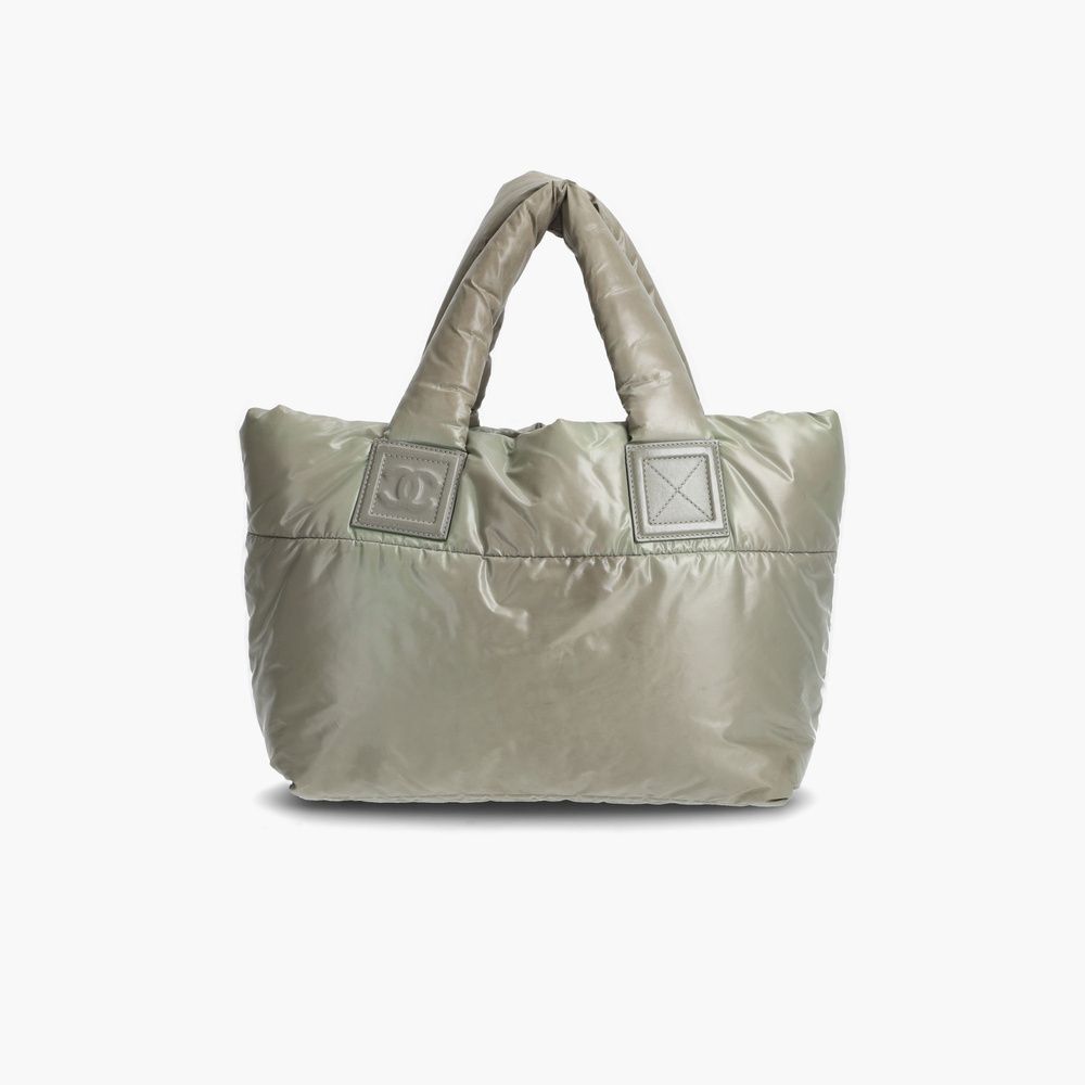 Chanel Coco Cocoon Nylon Tote Bag — view 4