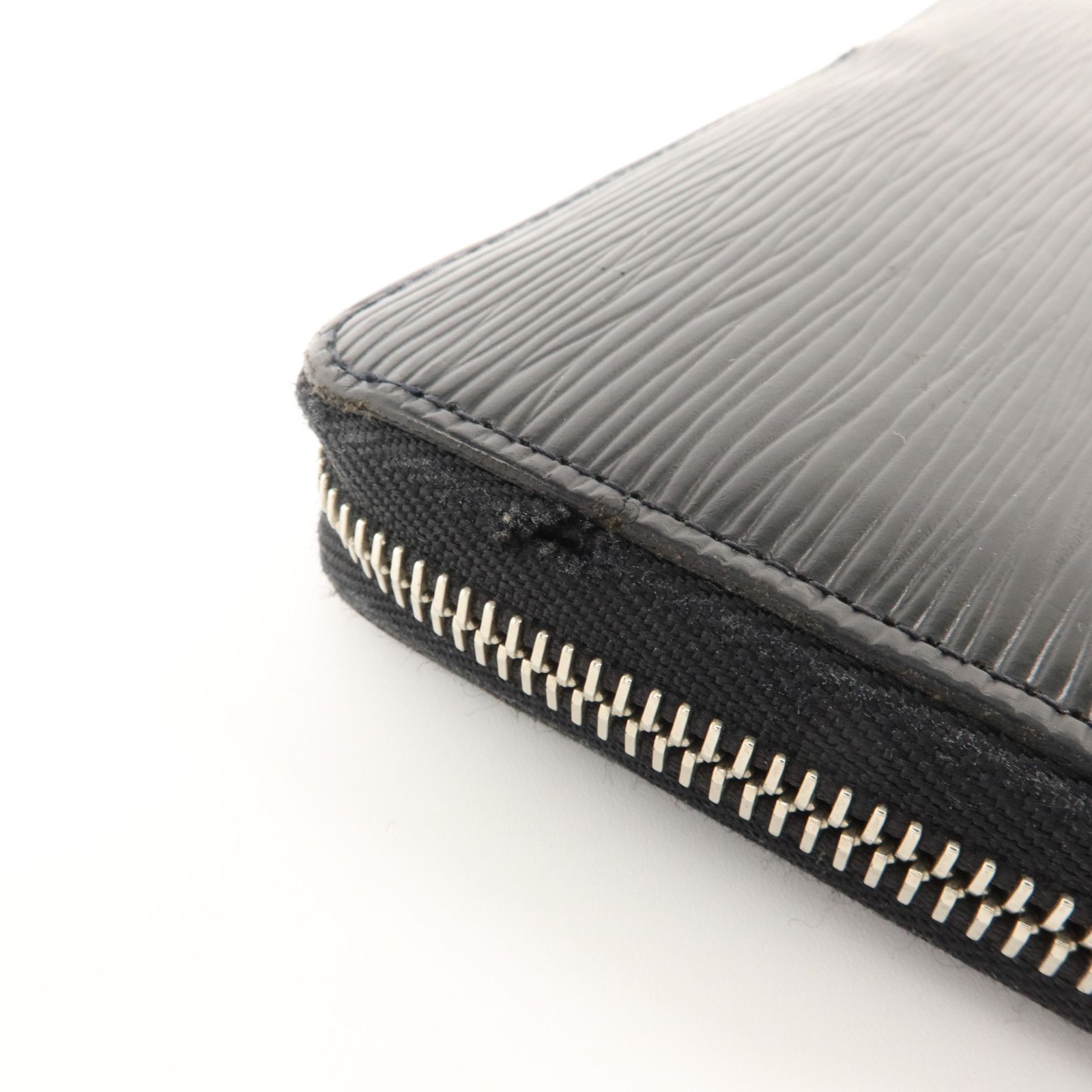 Epi Zippy Long Round Wallet Black Around Long Wallet M 60072 — view 15