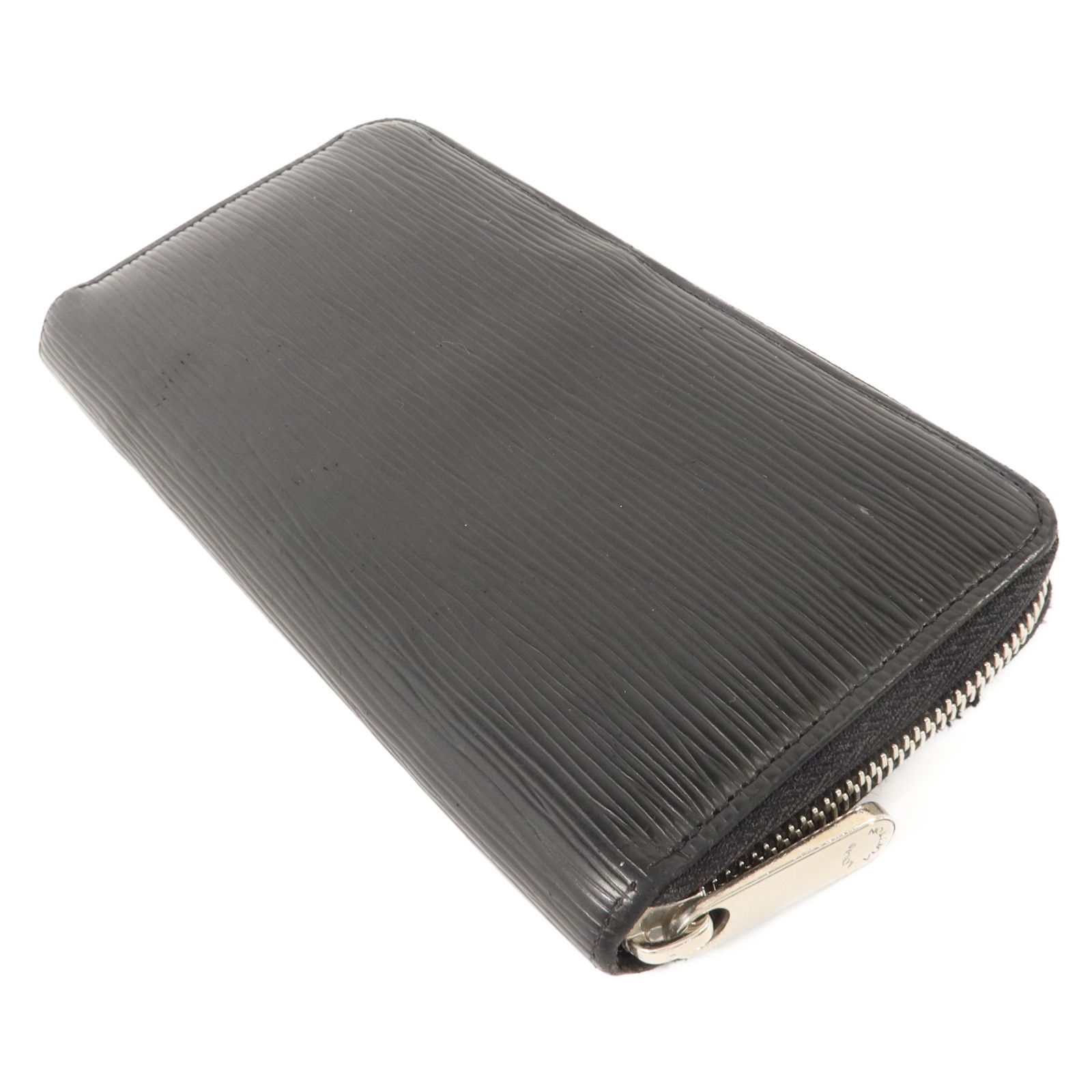 Epi Zippy Long Round Wallet Black Around Long Wallet M 60072 — view 4