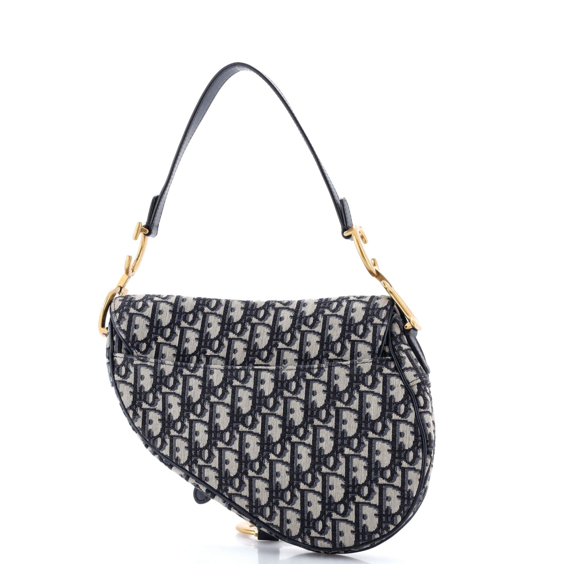 Saddle Handbag Oblique Canvas Medium — view 3