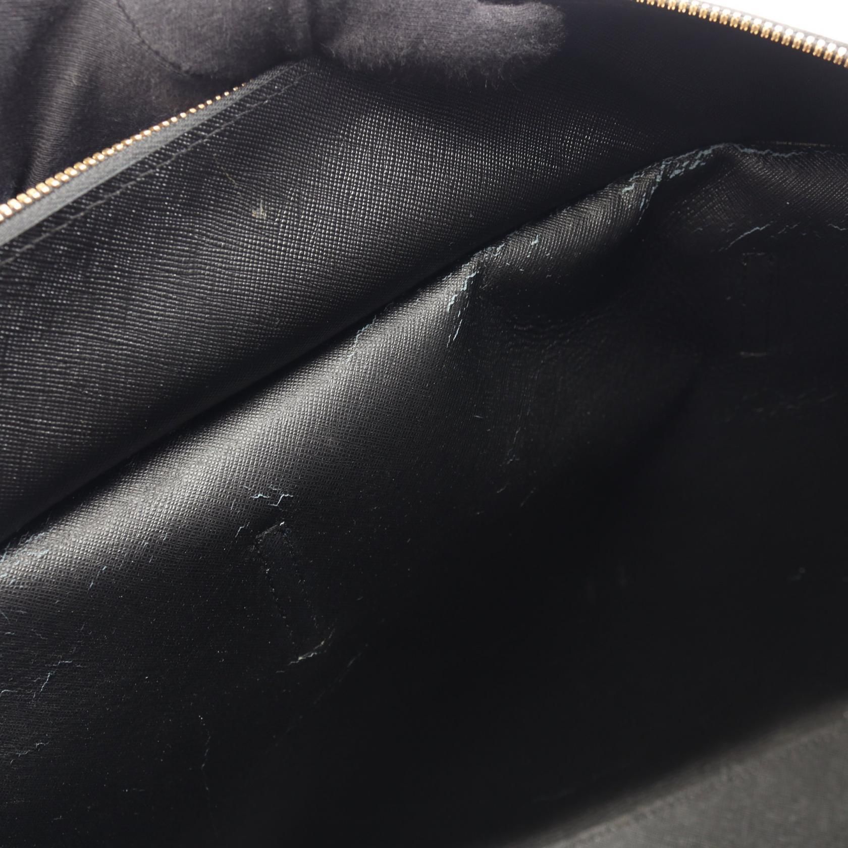Tote Bag Blue Leather — view 5