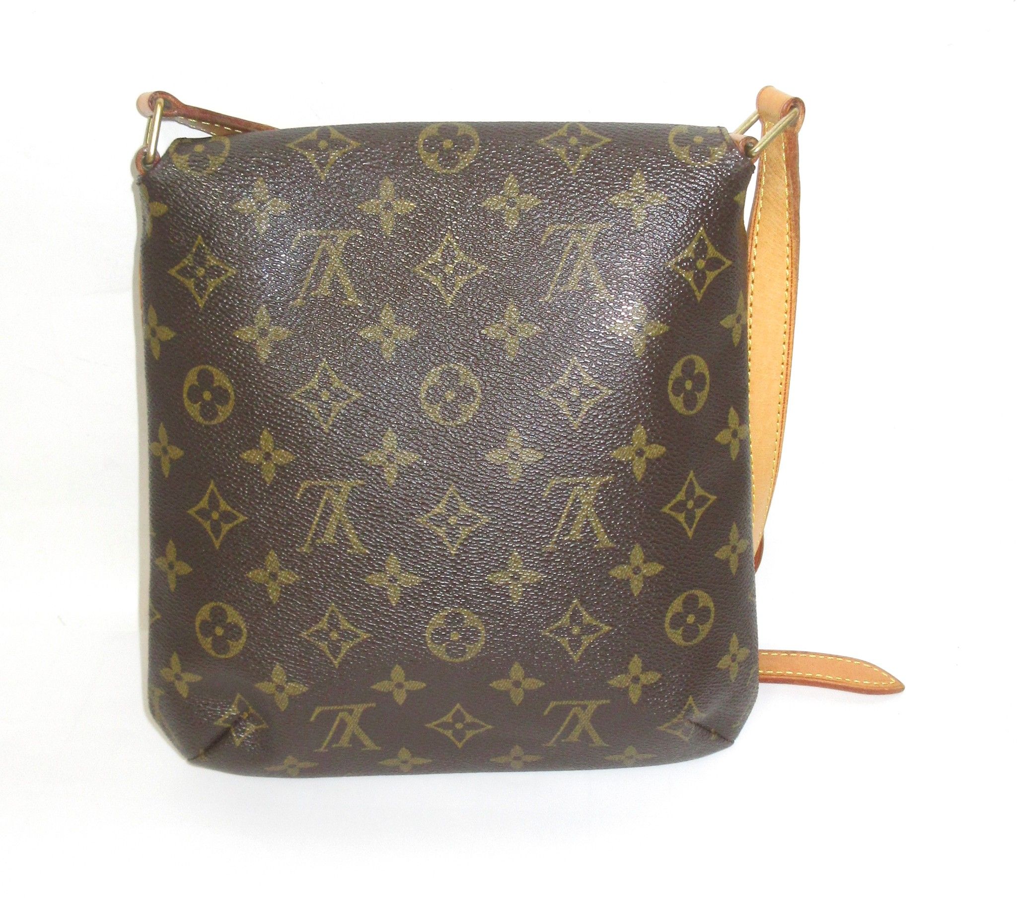 Musette Salsa Long Strap, Monogram — view 2