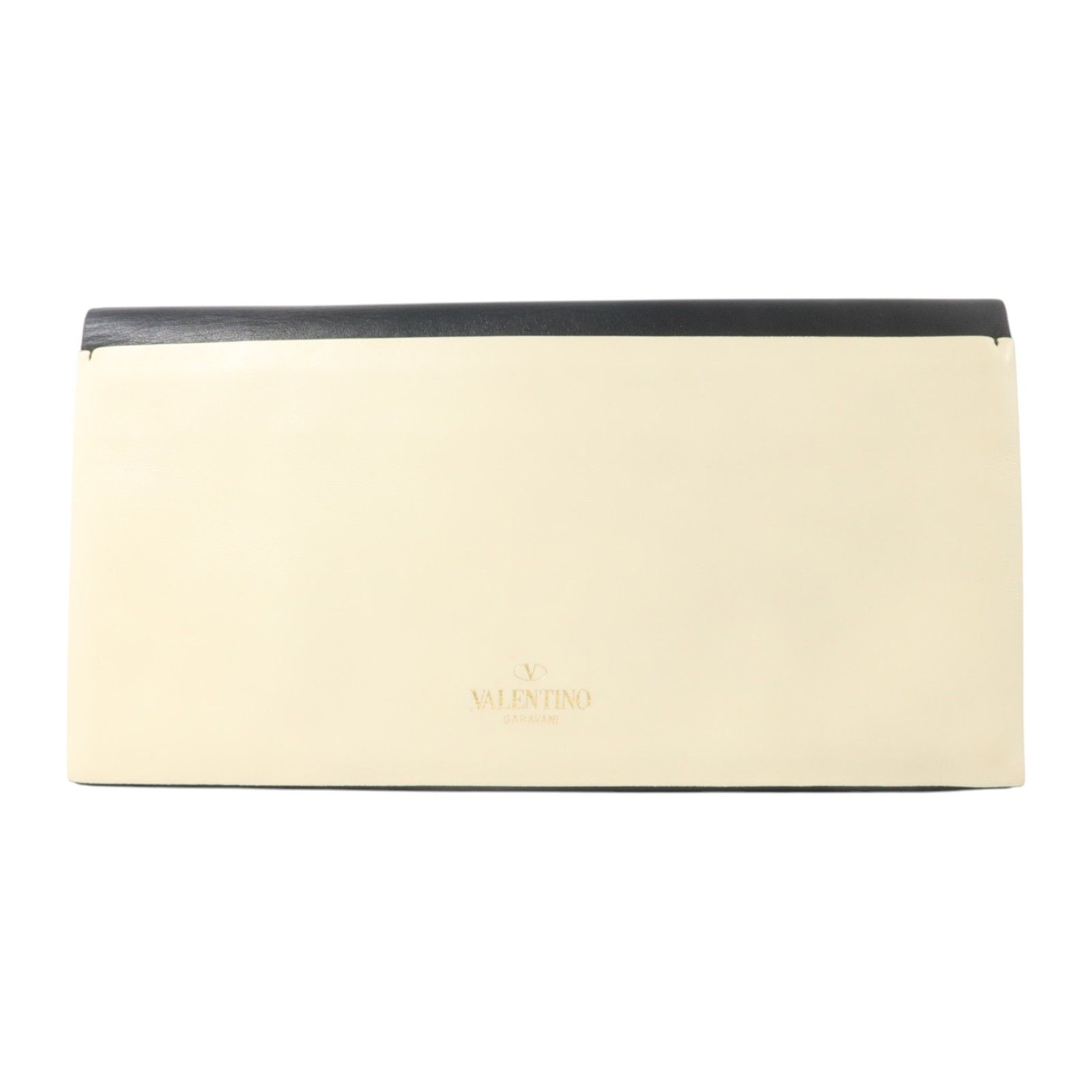Two Tone Leather Clutch — view 3