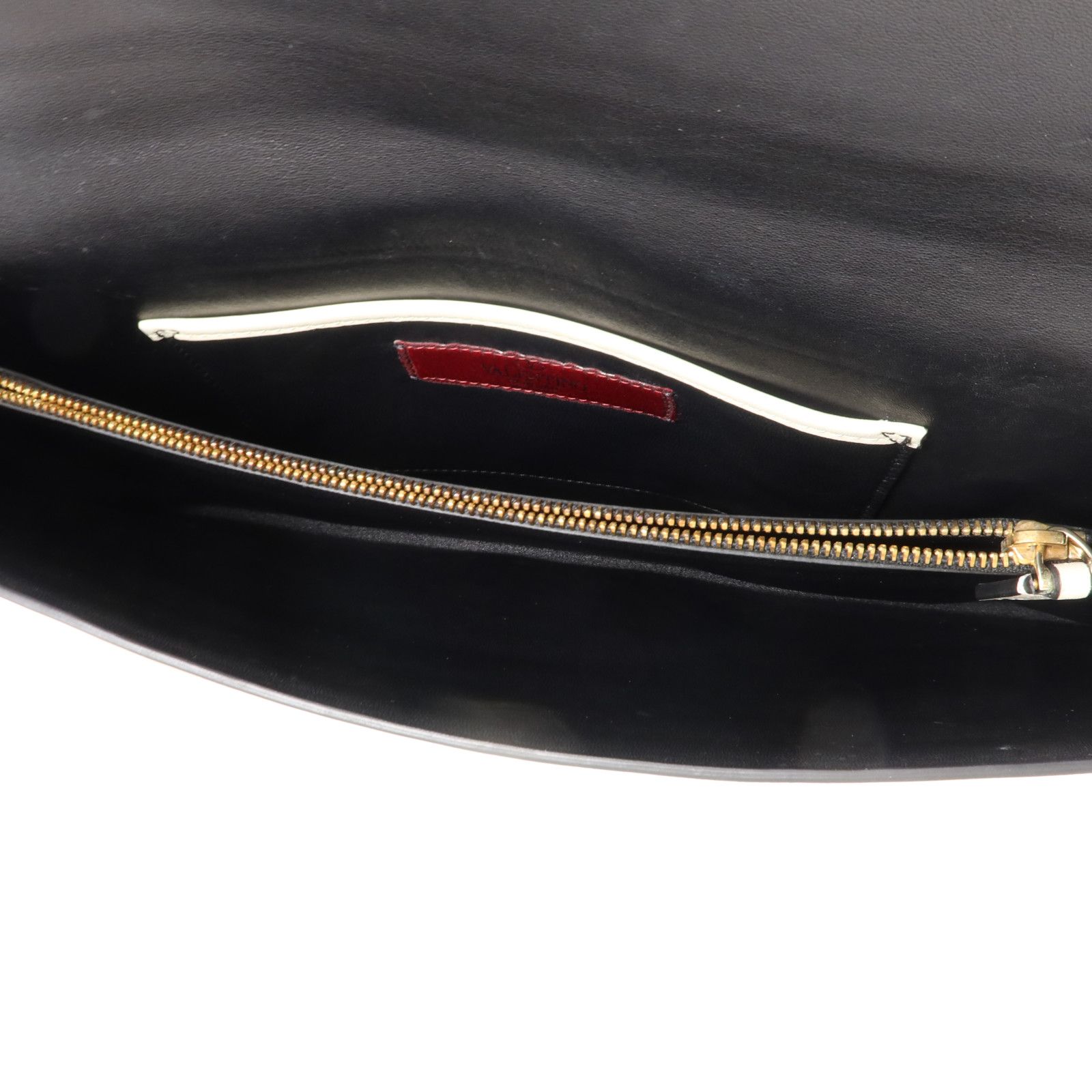 Two Tone Leather Clutch — view 5