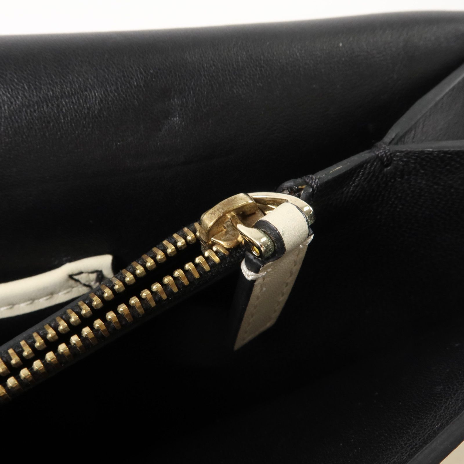 Two Tone Leather Clutch — view 8