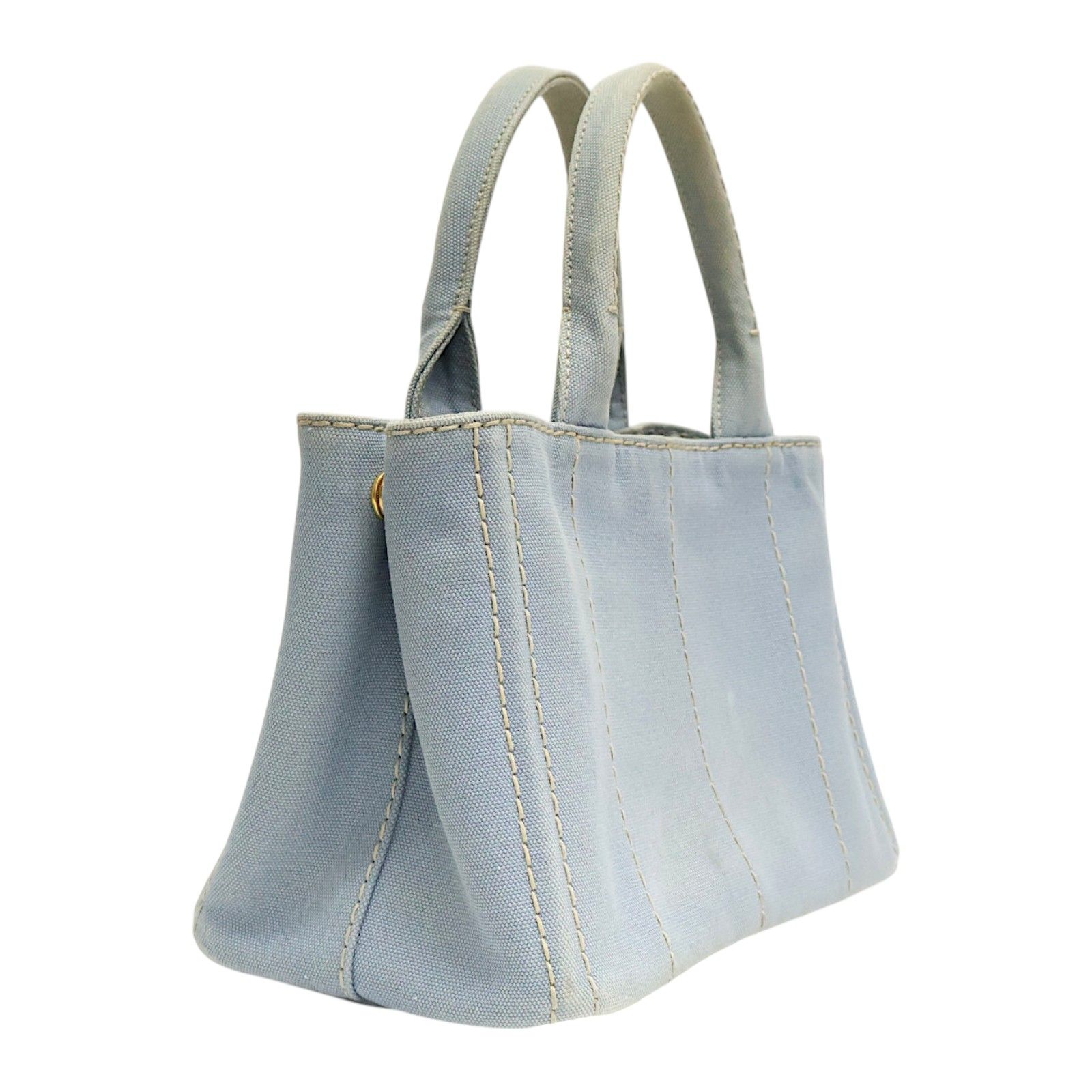 Denim Canapa Tote w/Strap — view 2
