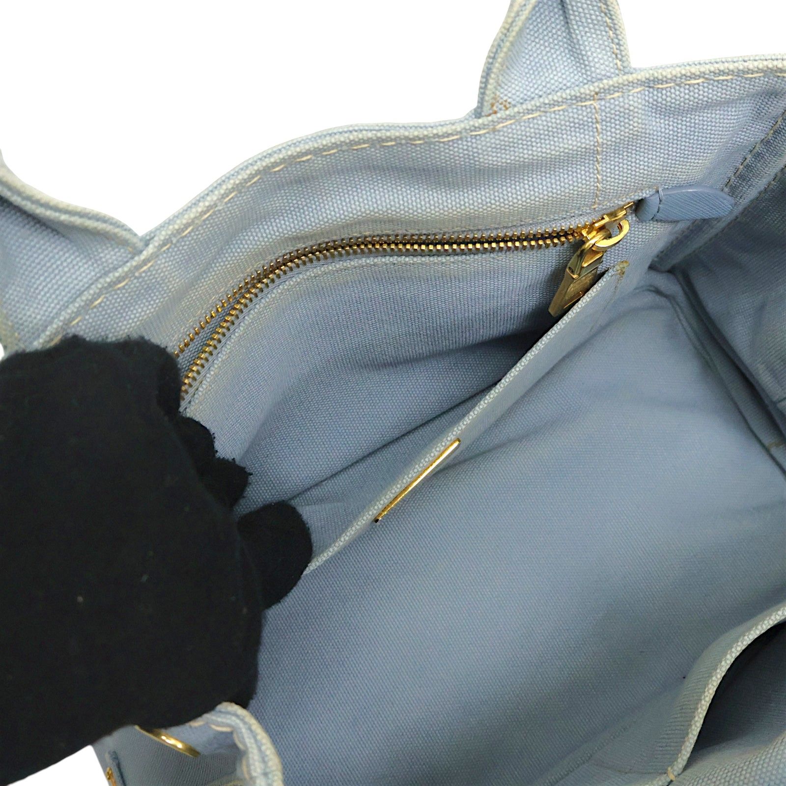 Denim Canapa Tote w/Strap — view 4
