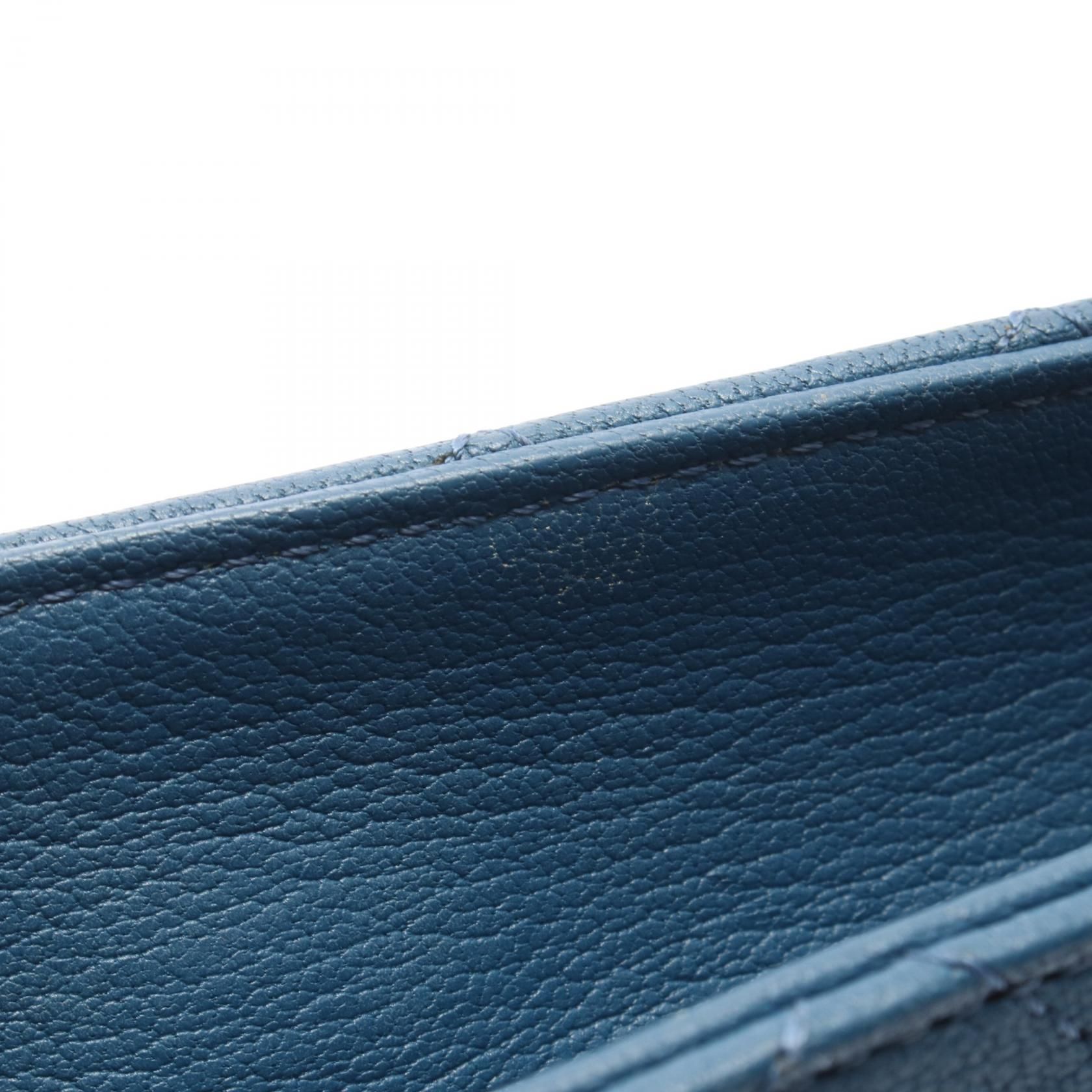 Quilted Sheepskin Medium Front Chain Flap Bag — view 10