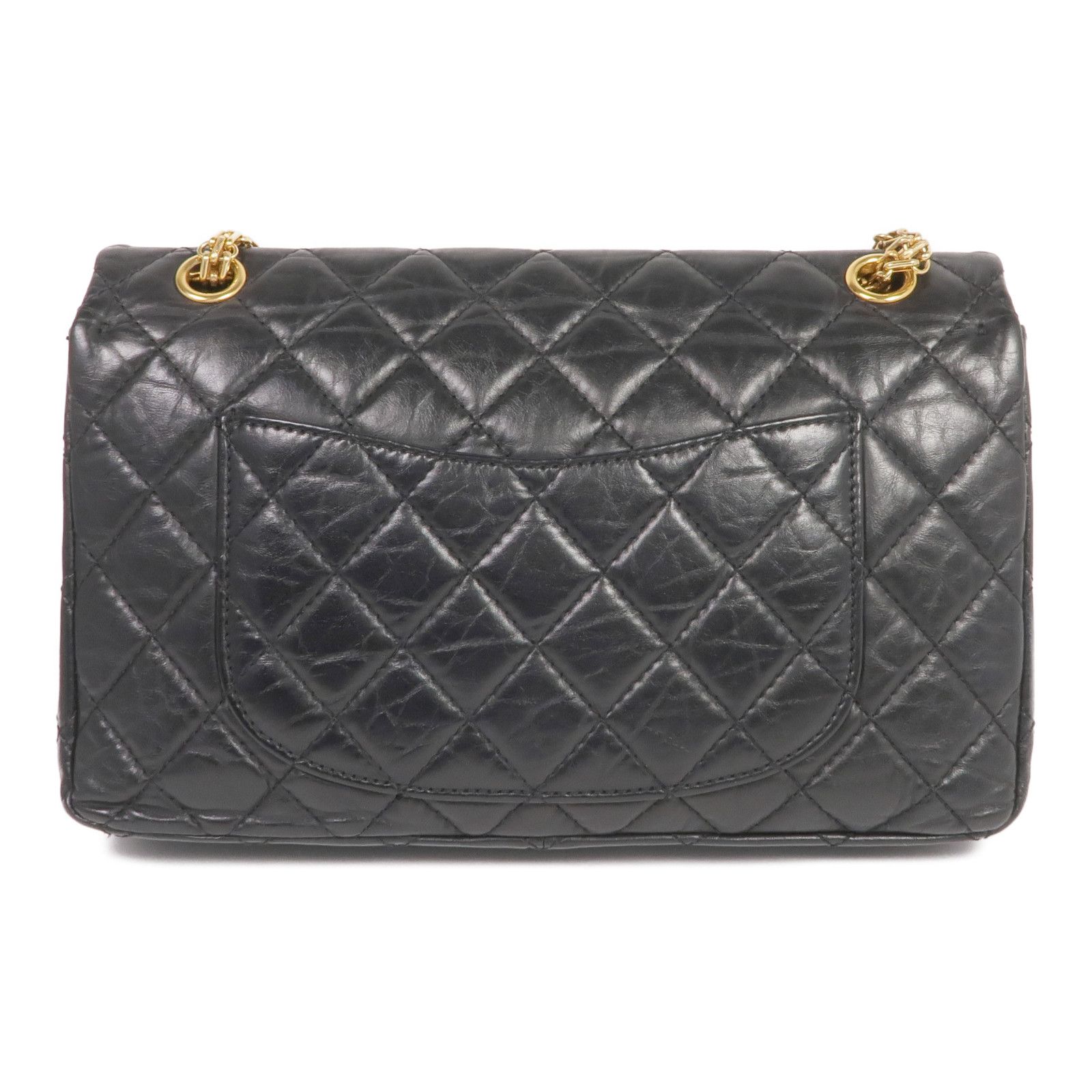 Quilted 2.55 Reissue Flap Bag, Black — view 2