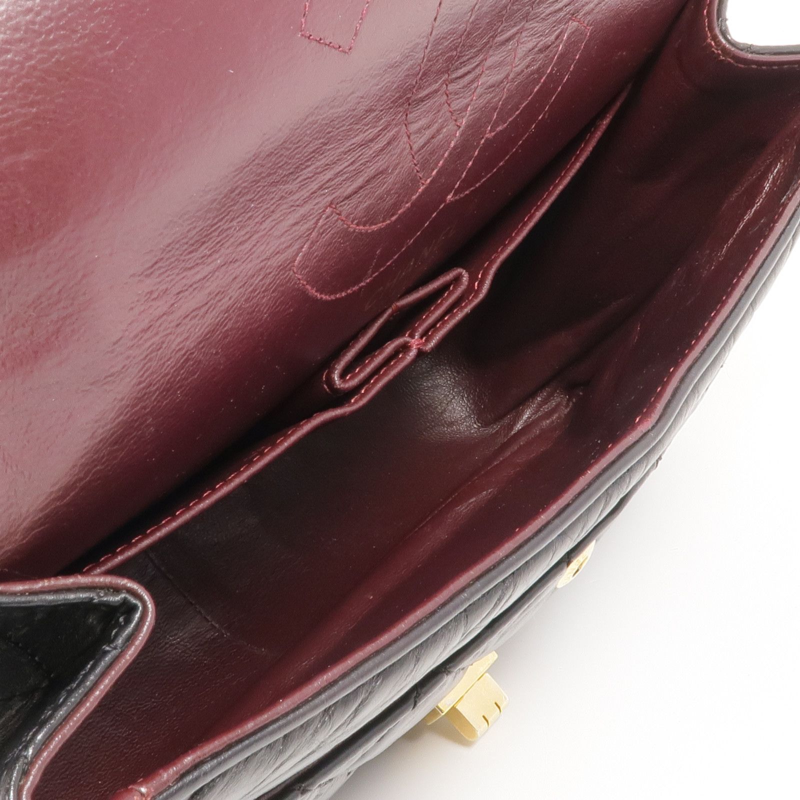 Quilted 2.55 Reissue Flap Bag, Black — view 12