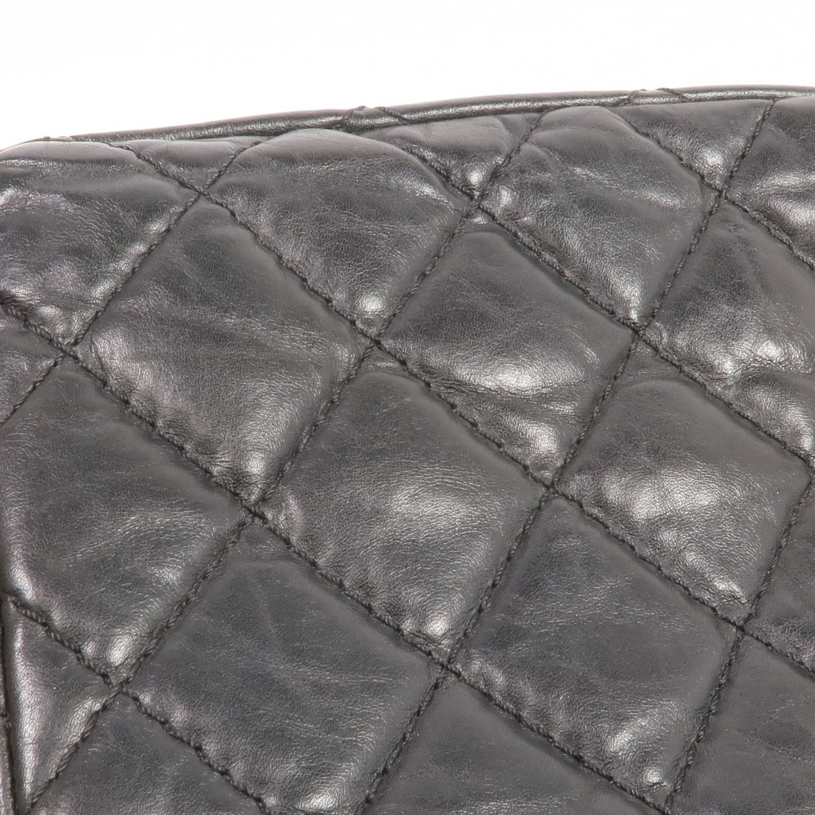 Quilted 2.55 Reissue Flap Bag, Black — view 18