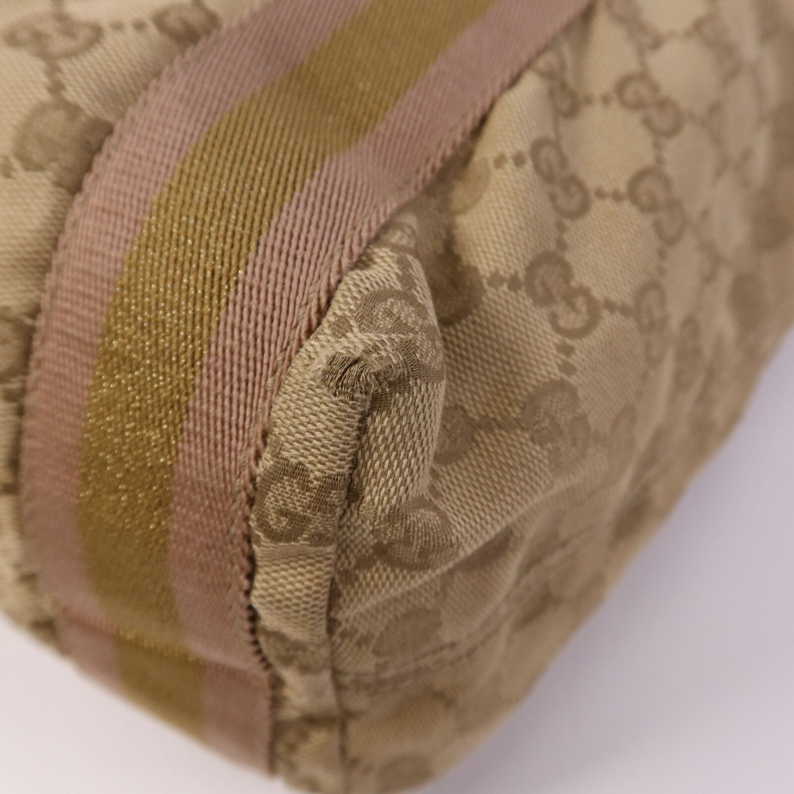 Medium Vertical Tote 189669, GG Canvas — view 9
