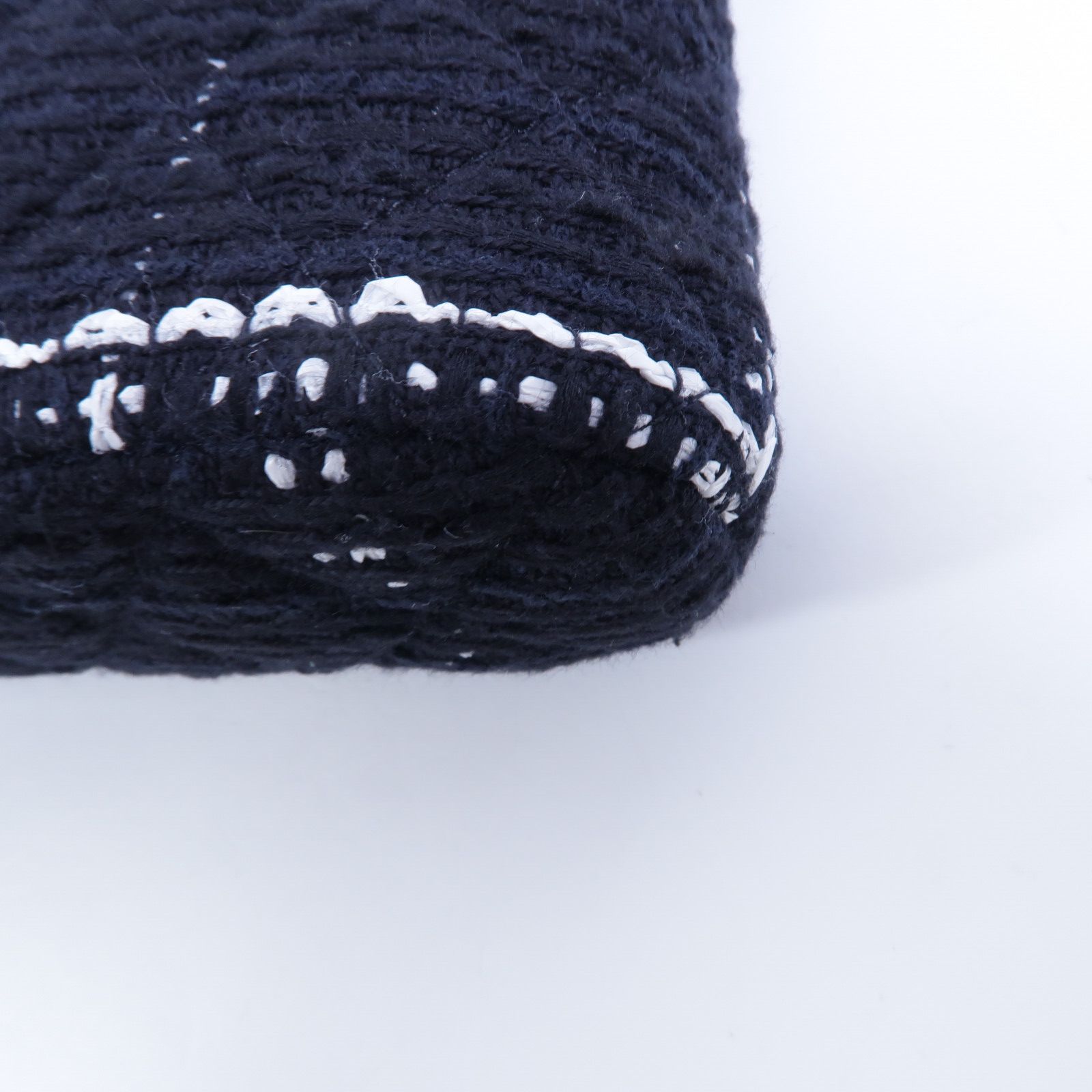 Tweed Mini Clutch with Chain — view 12