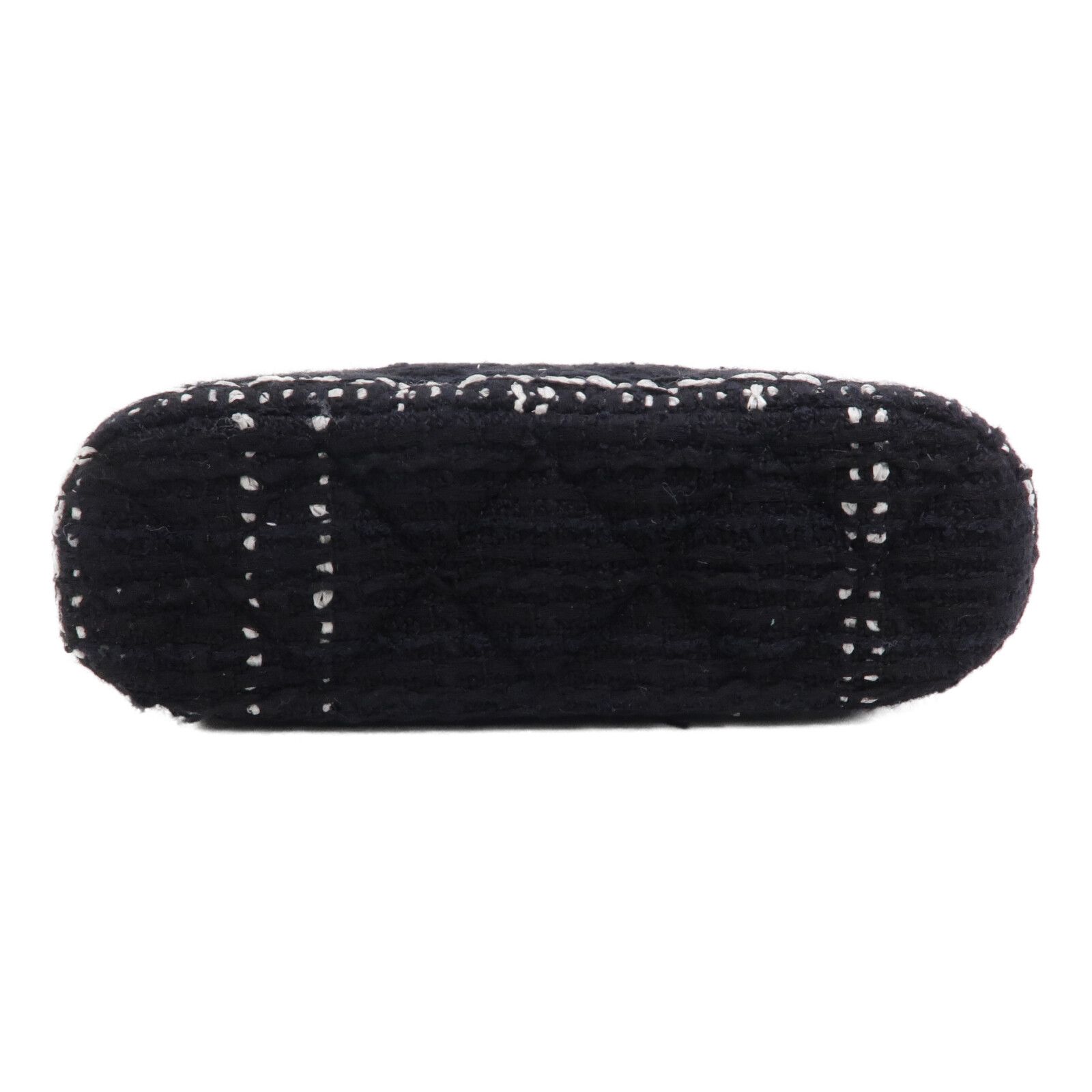 Tweed Mini Clutch with Chain — view 4