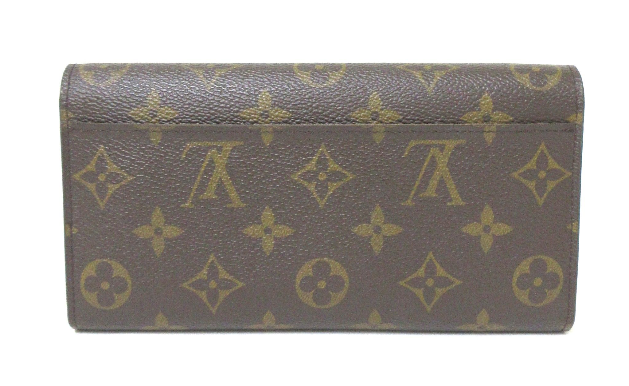 Monogram Sarah Wallet Couquelicot — view 2